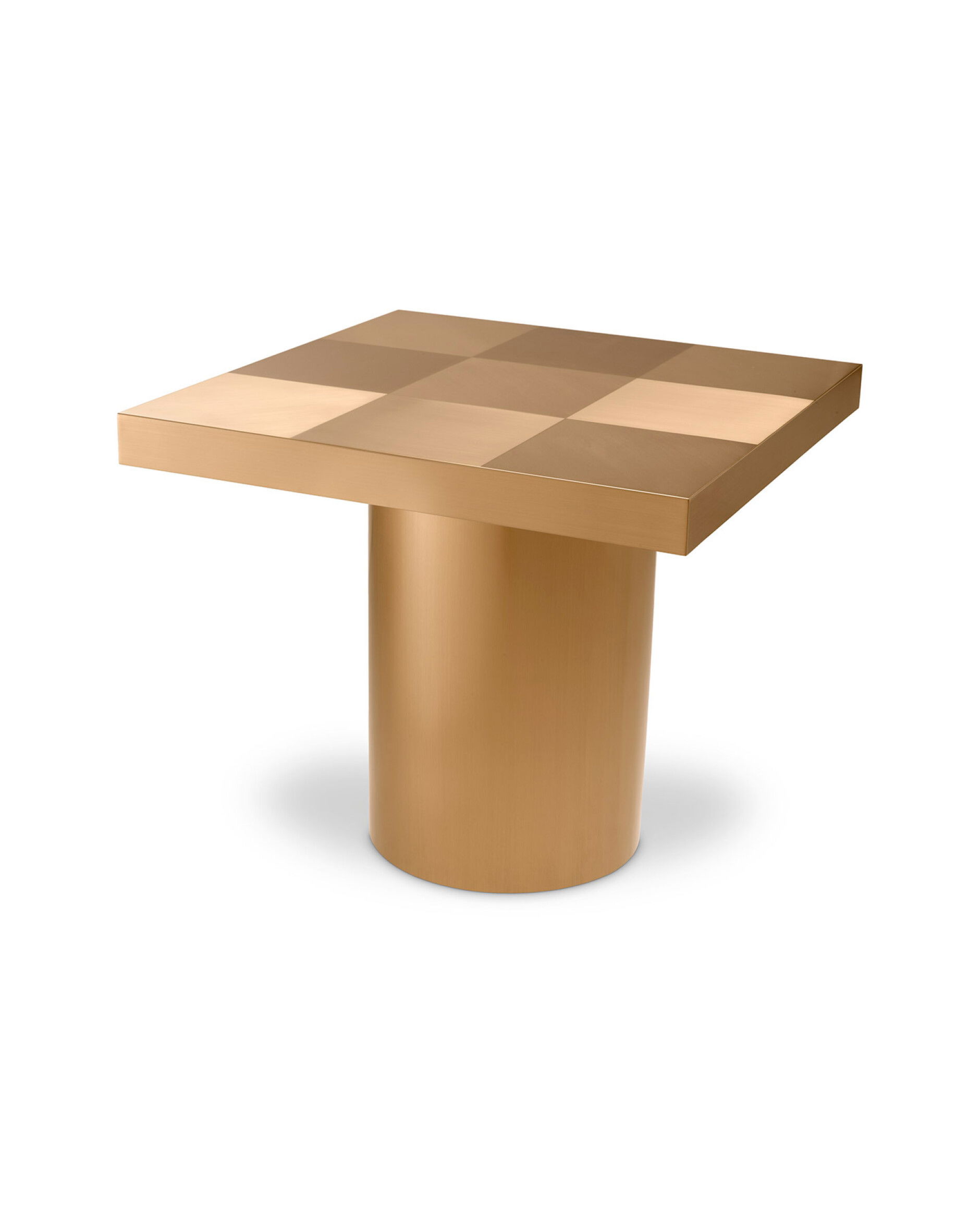 Laporte sidobord borstad mässing