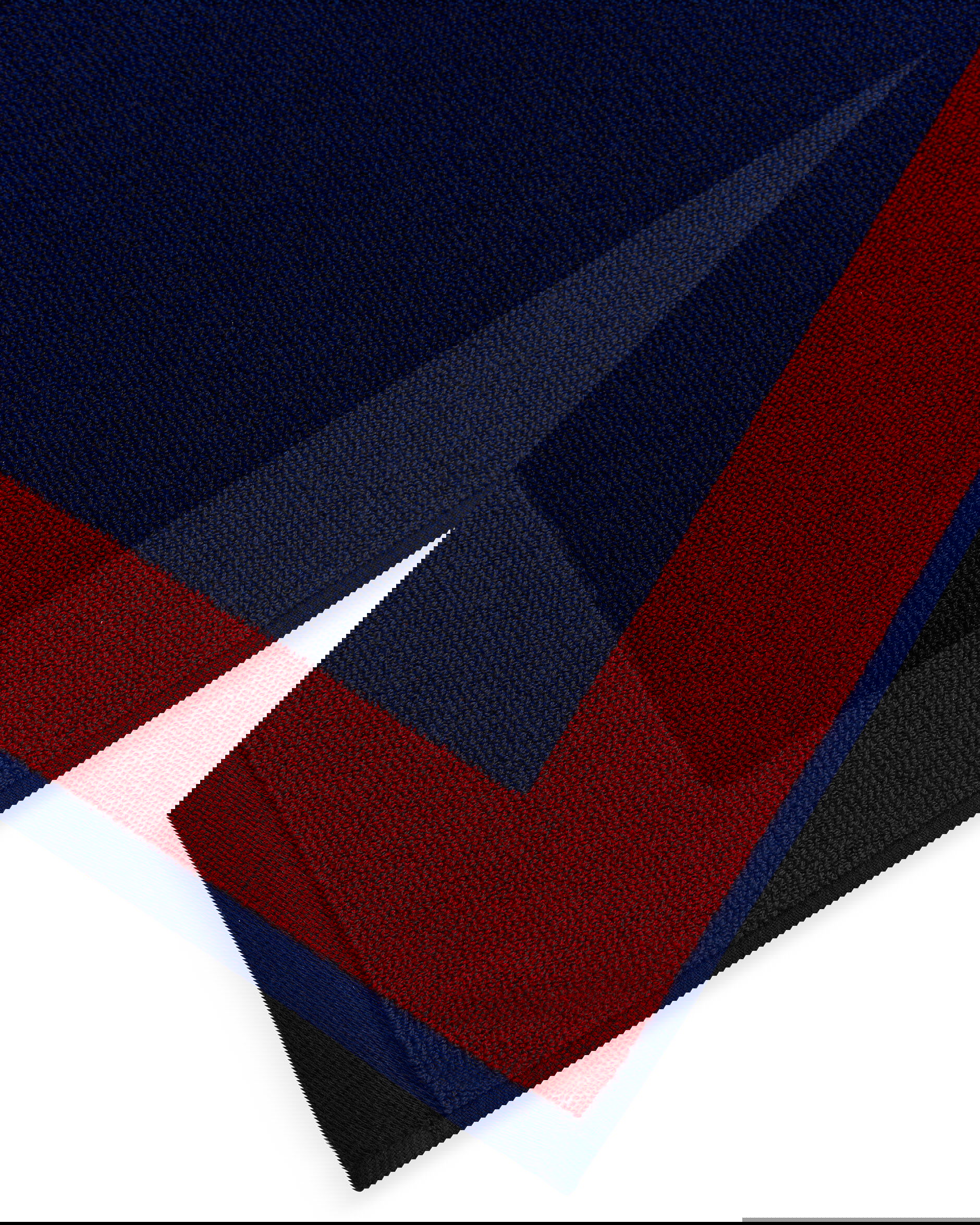 Hermitage strandhandduk blå/röd