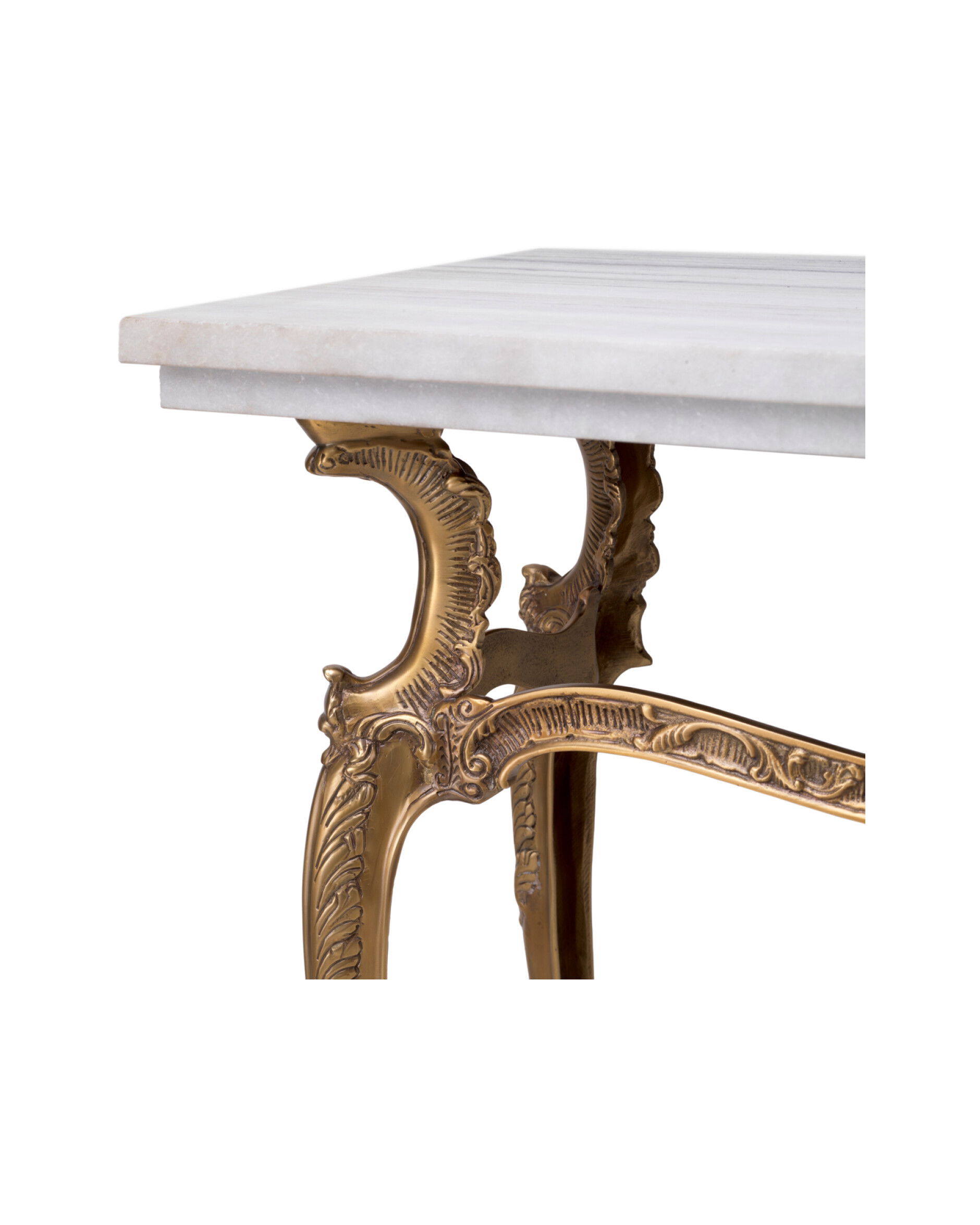 Fabiola Console Table Vintage Brass