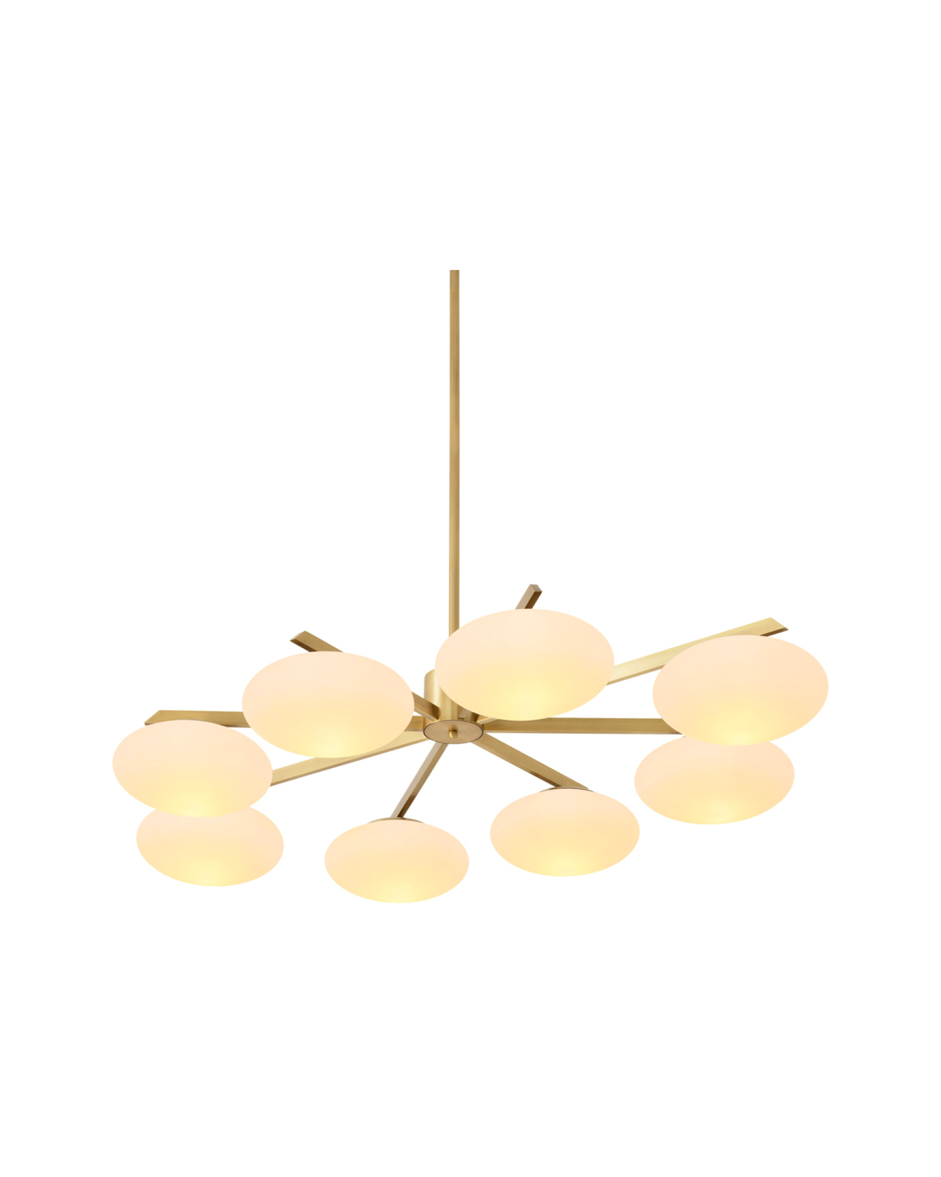 Evergreen takkrona antik mässing