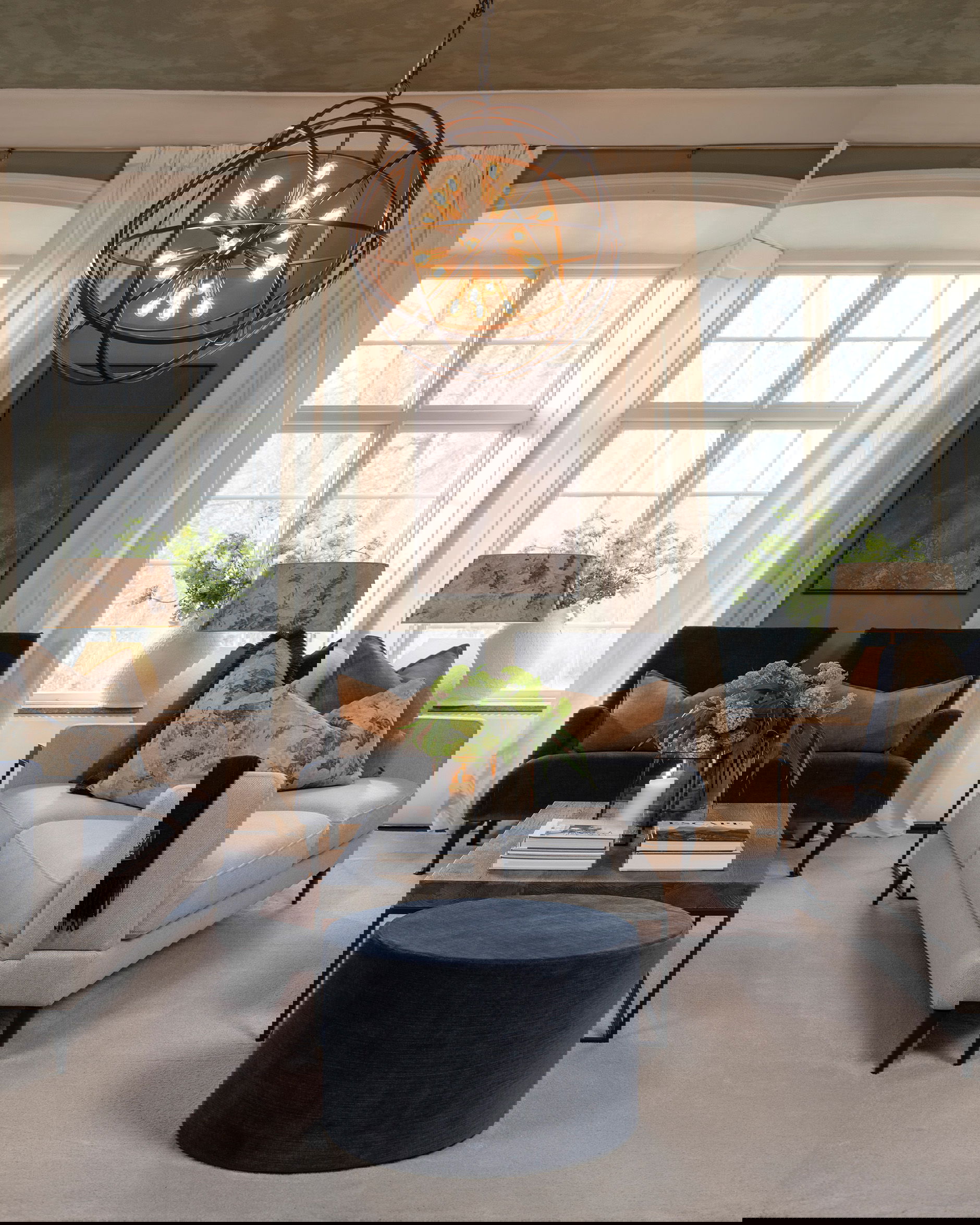 Langford fauteuil gabby blue