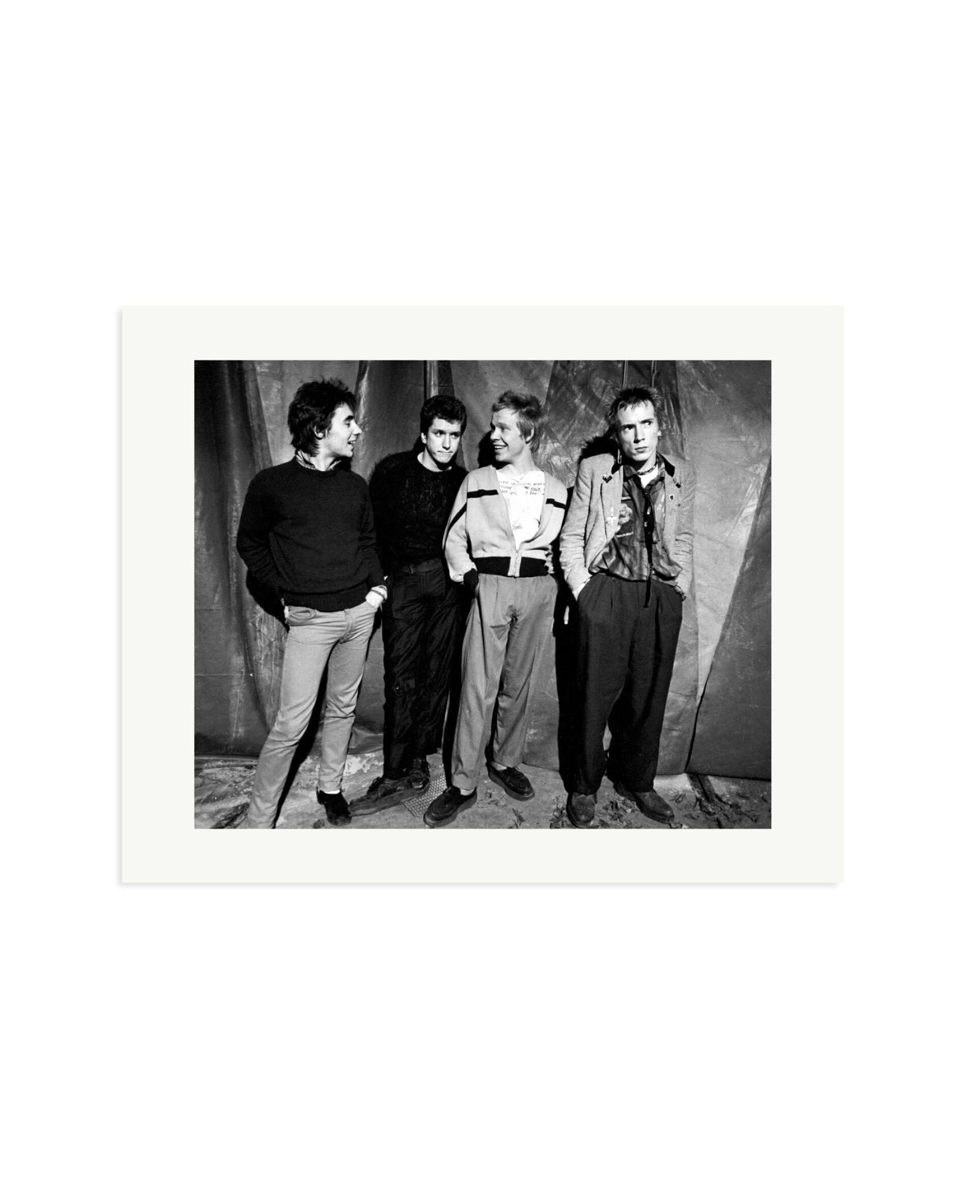 The Sex Pistols Backstage Print Only / Medium