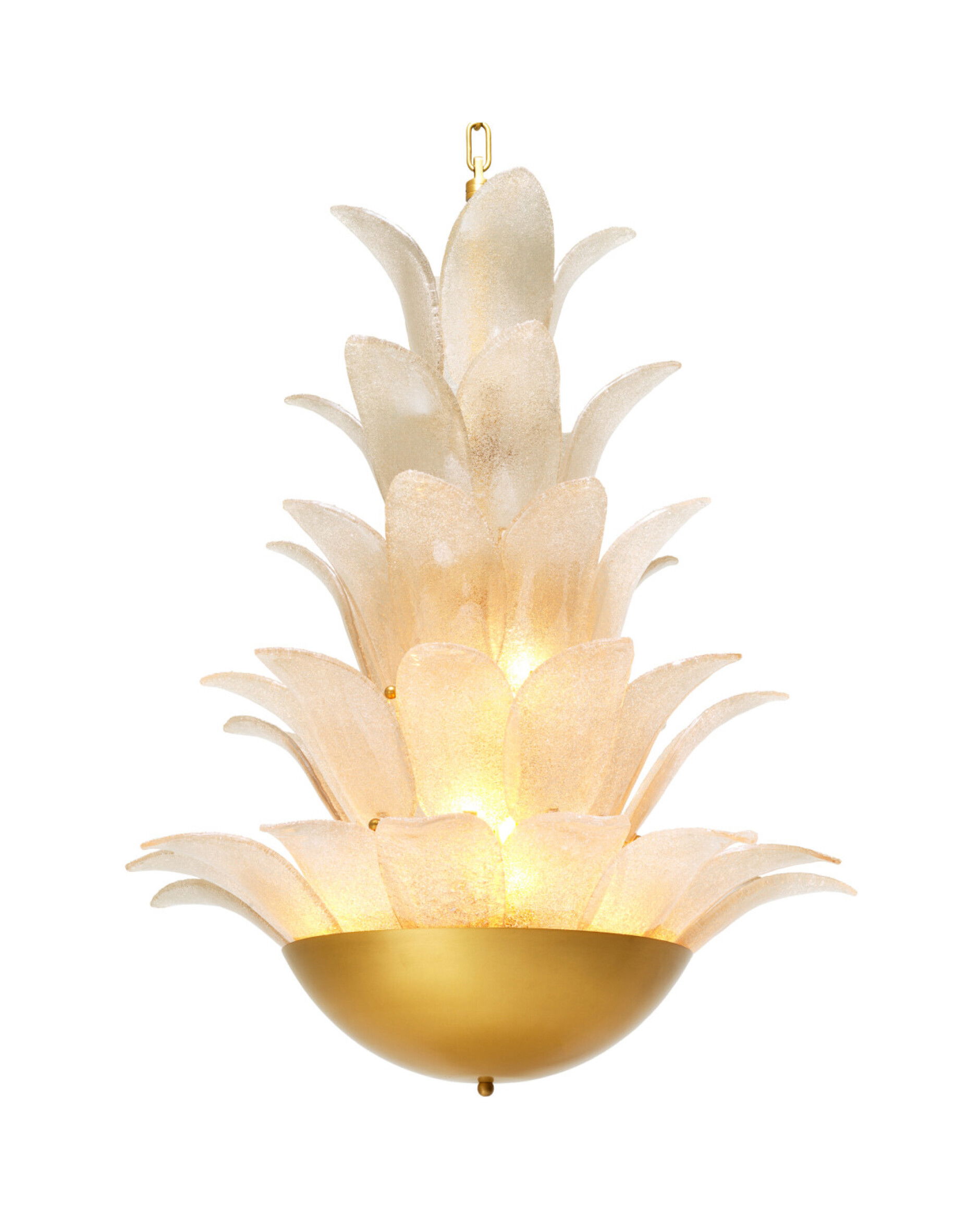 Melrose kroonluchter antiek messing