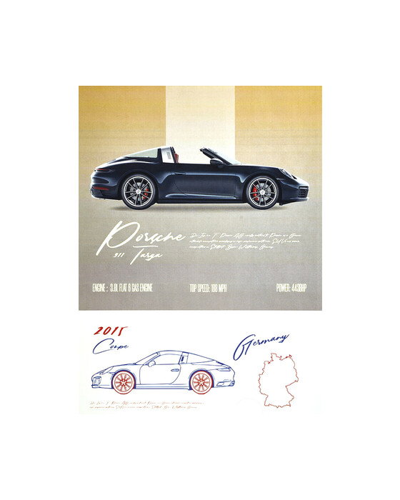 Porsche 911 Targa Black
