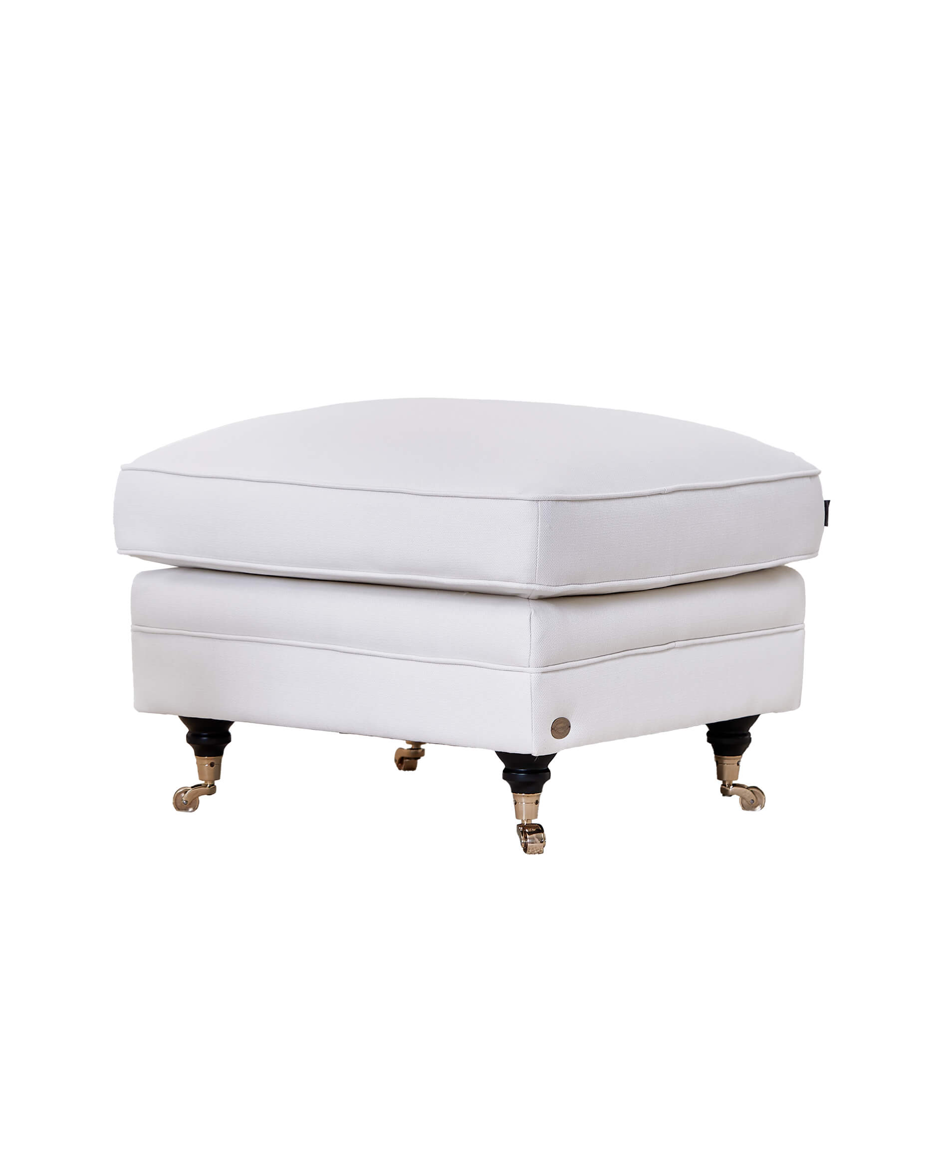 Howard Heritage fotpall off-white