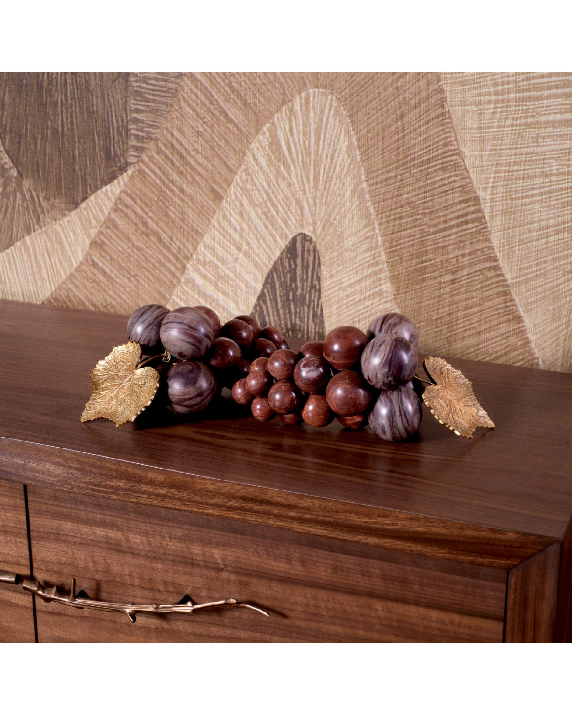 Grapes dekoration röd