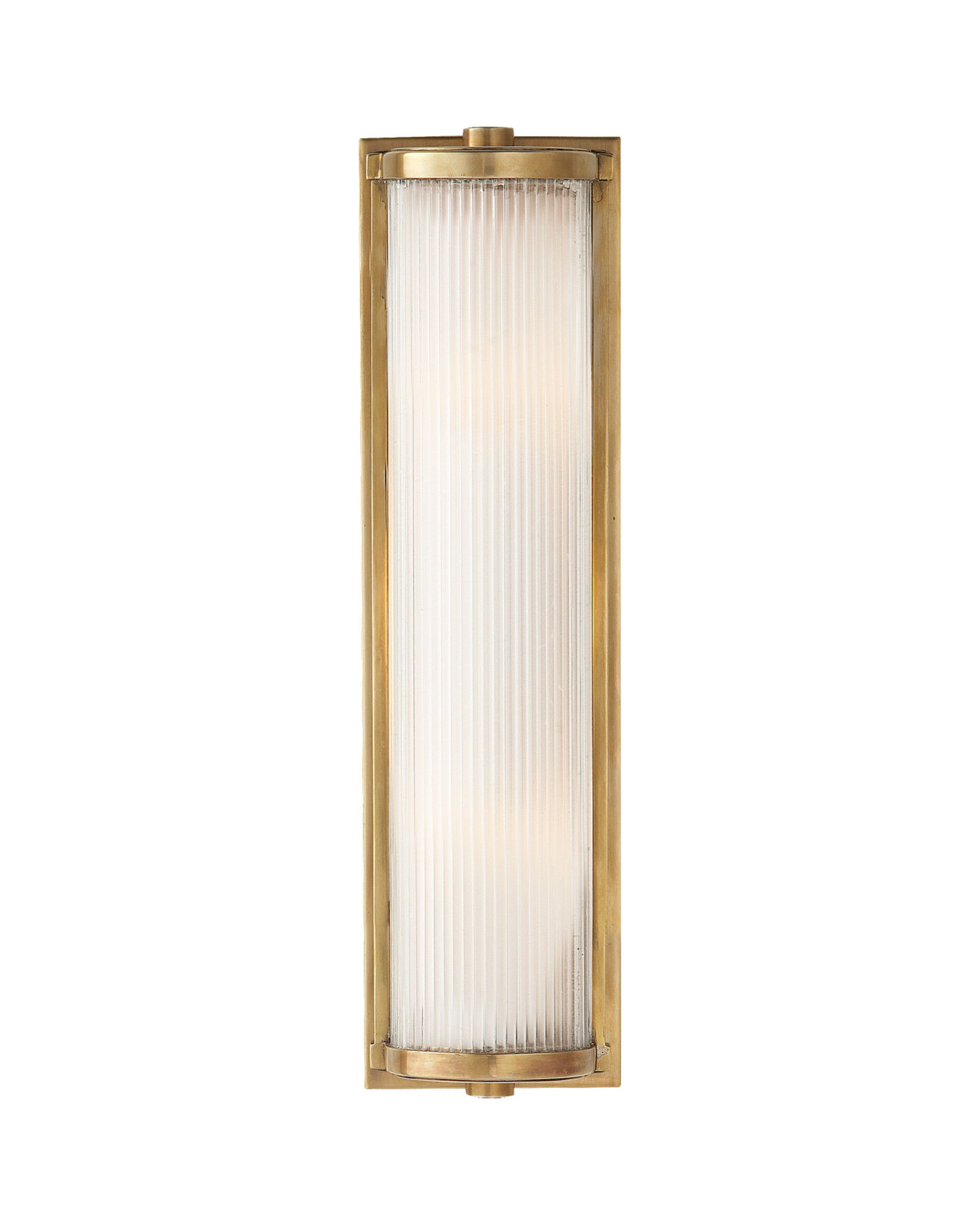 Long Dresser vägglampa antik mässing