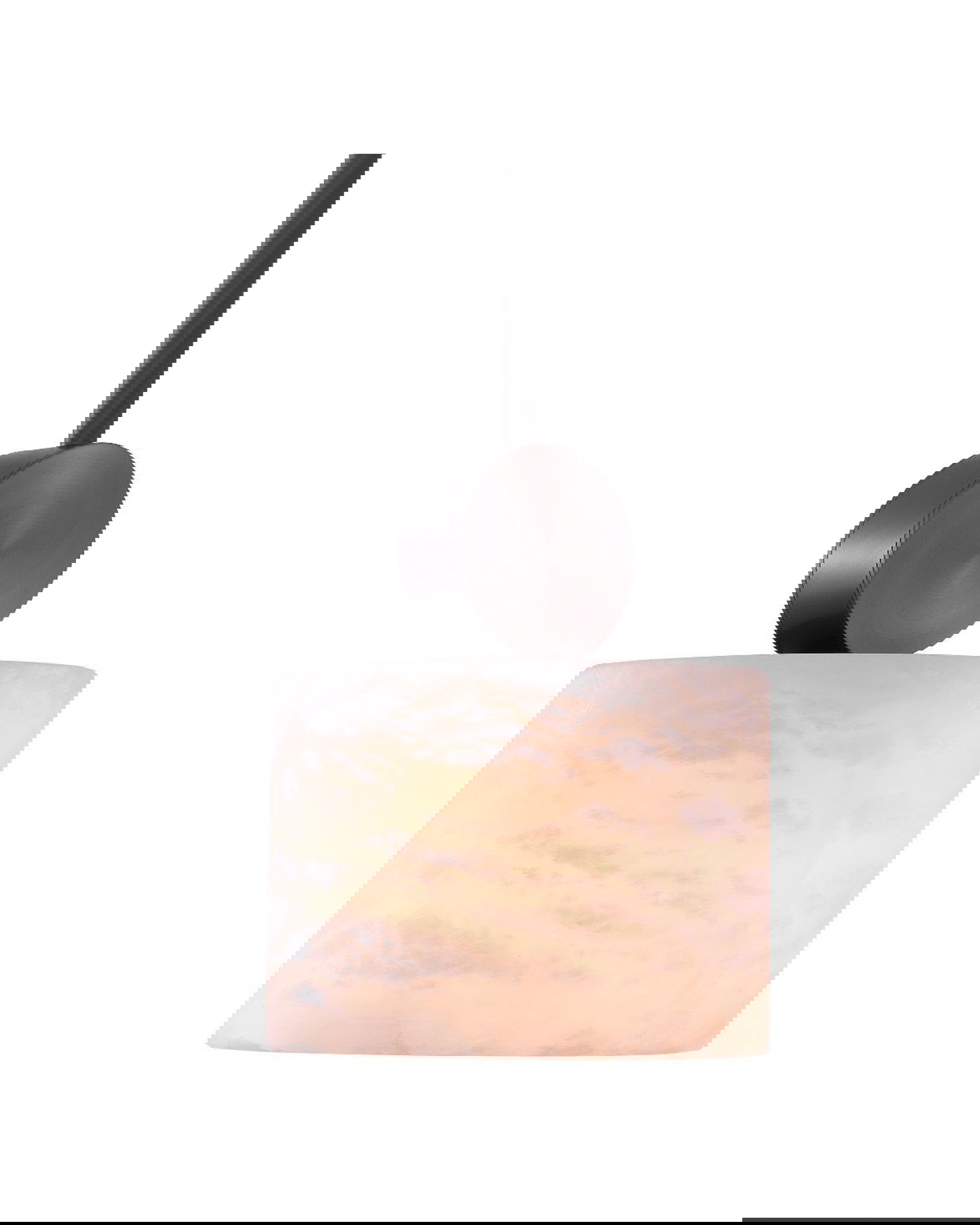 Pendant Etruscan taklampa brons rund