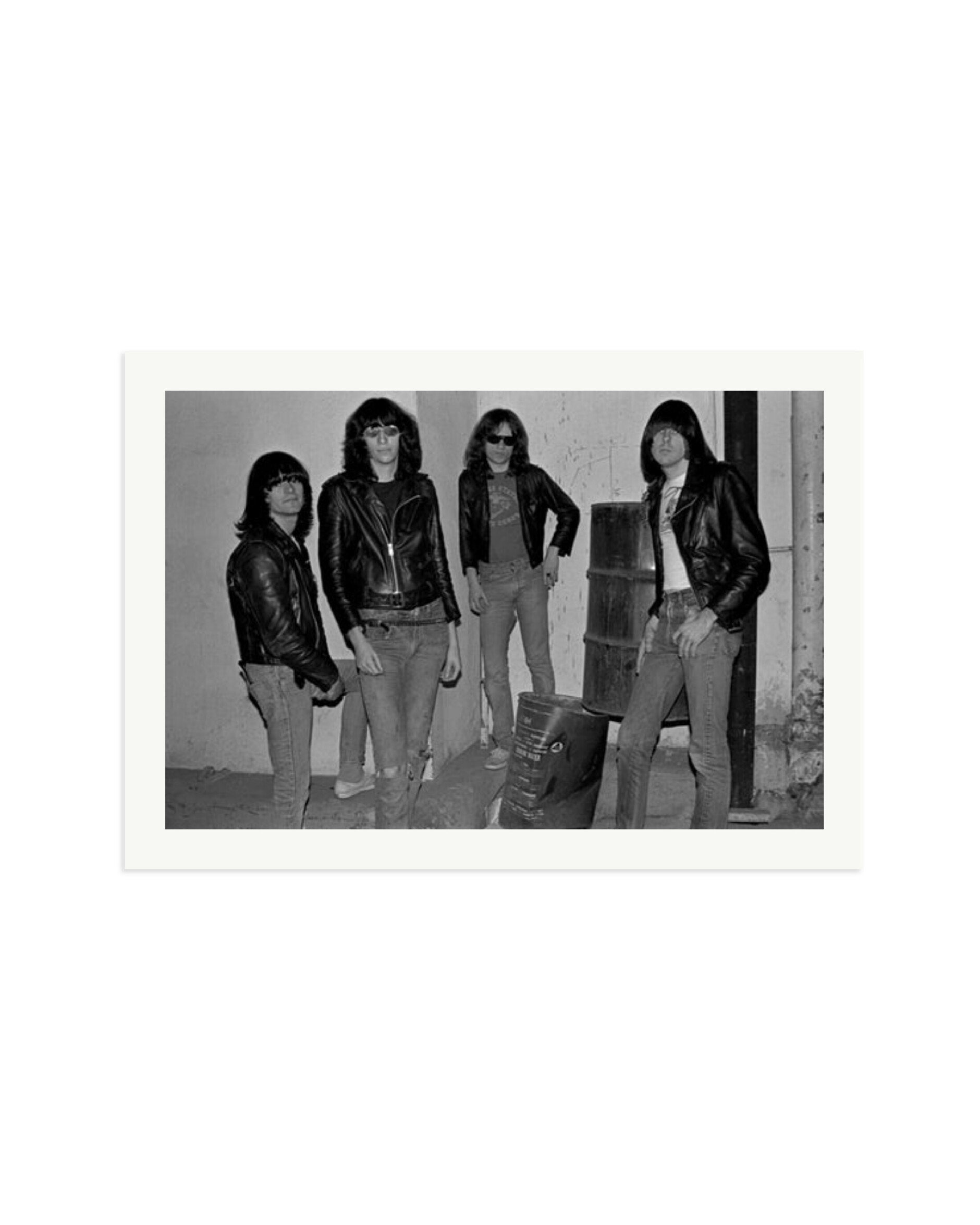 Joey Ramone and The Ramones 1978 Print Only / XXL