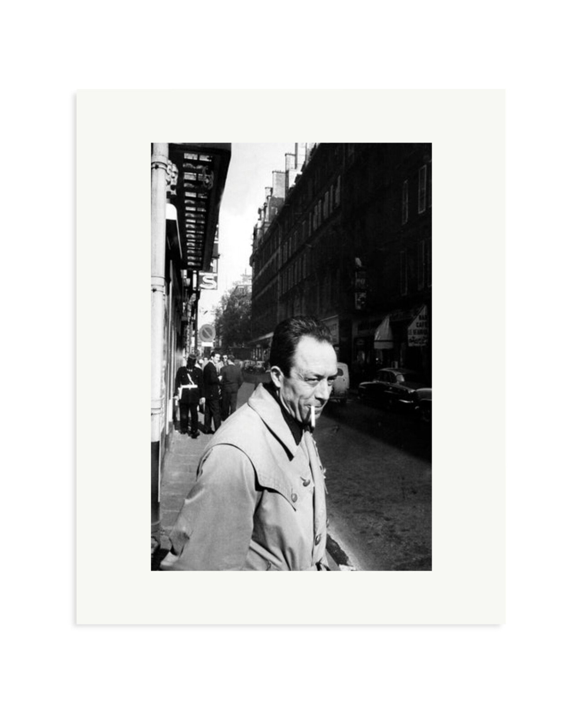 Albert Camus, 1957 Print Only / Medium
