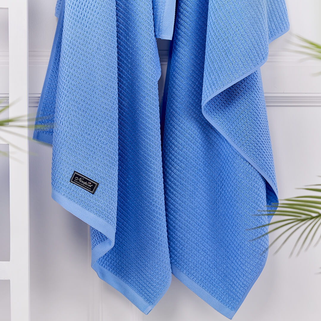 Fisher Island Towels Ocean Blue