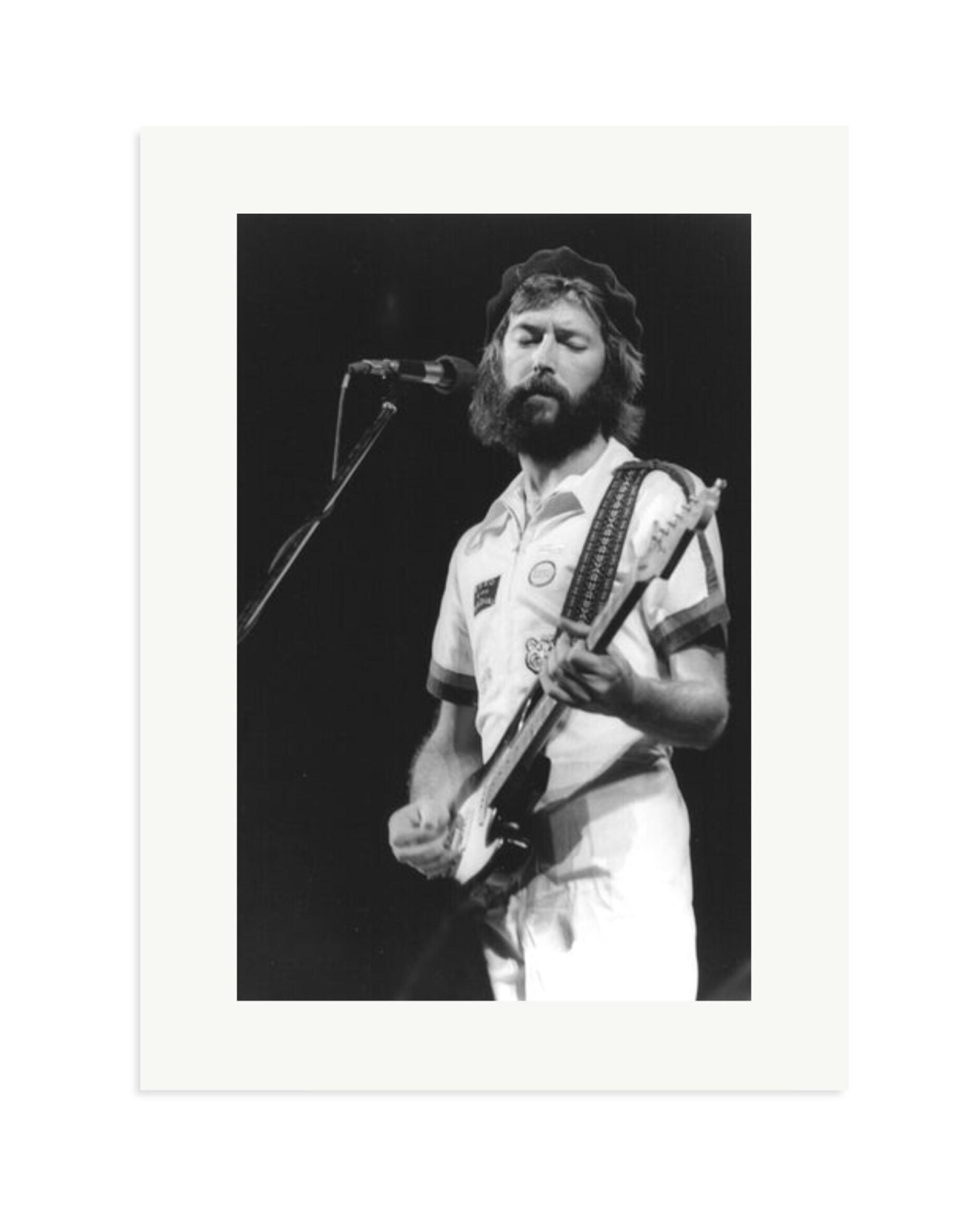 Eric Clapton 1975 Print Only / XL
