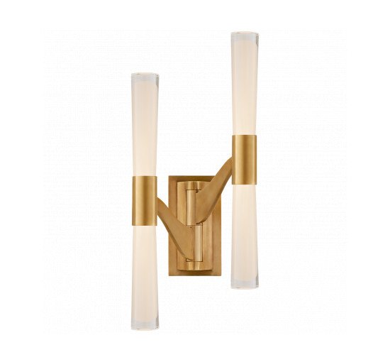 null - Brenta Large Double Articulating Sconce Bronze