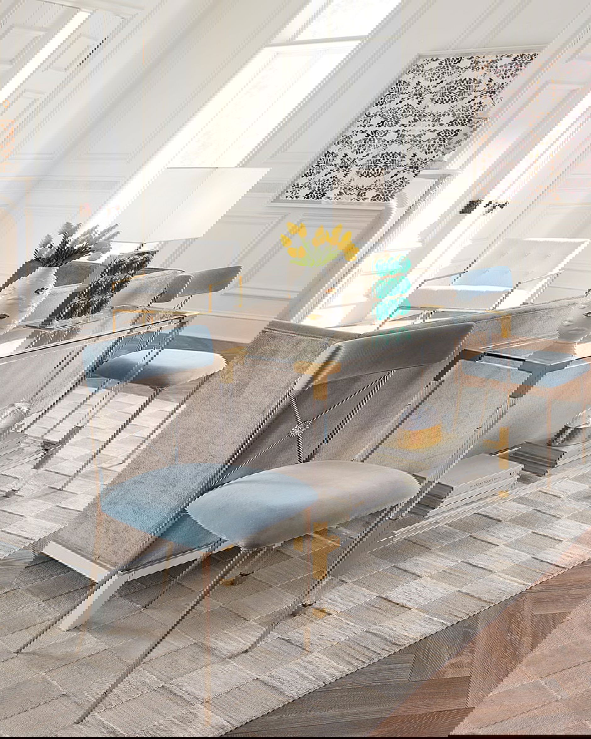 Jacques konsolbord mässing