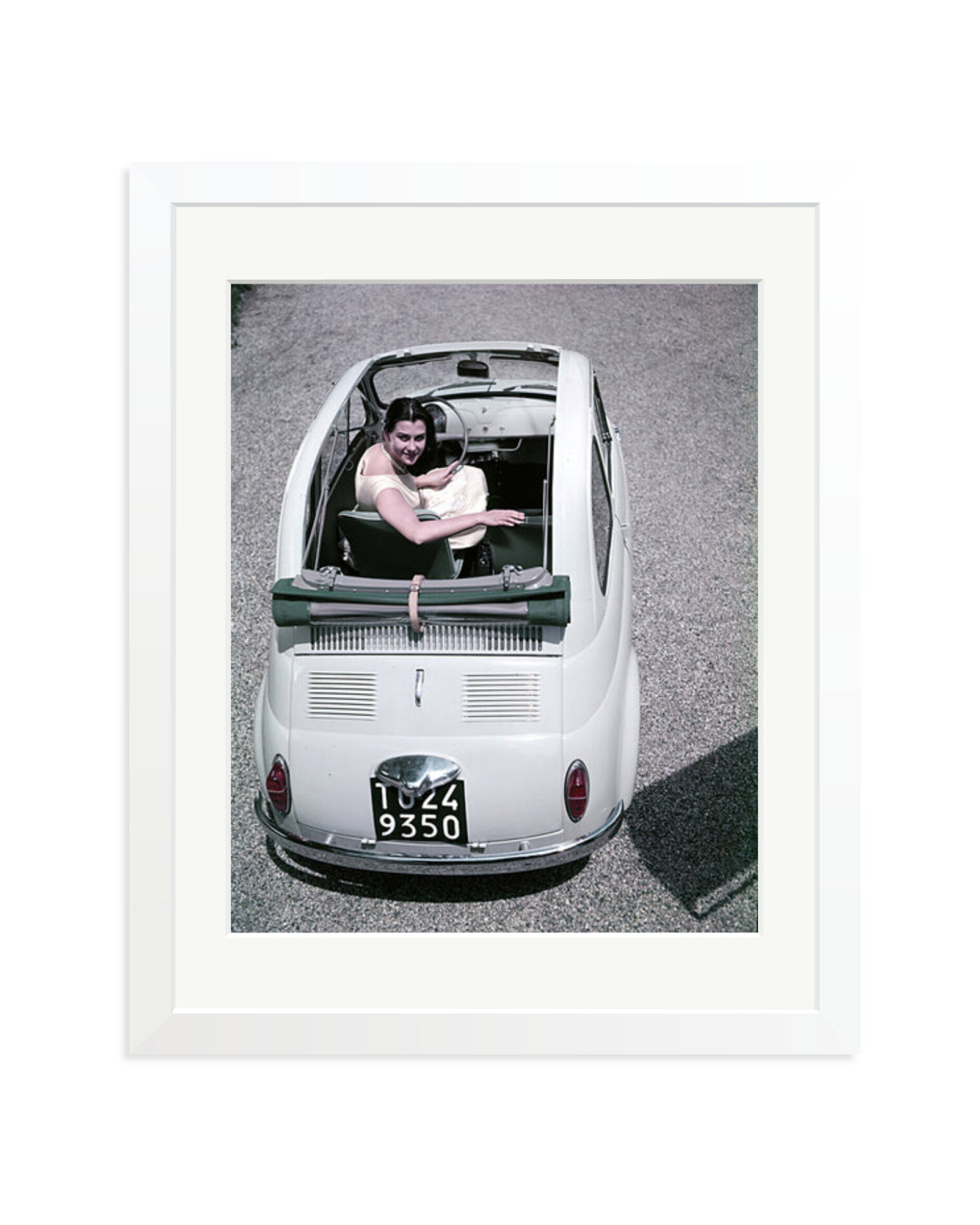 Fiat 500 - Woman Sunroof White / Medium