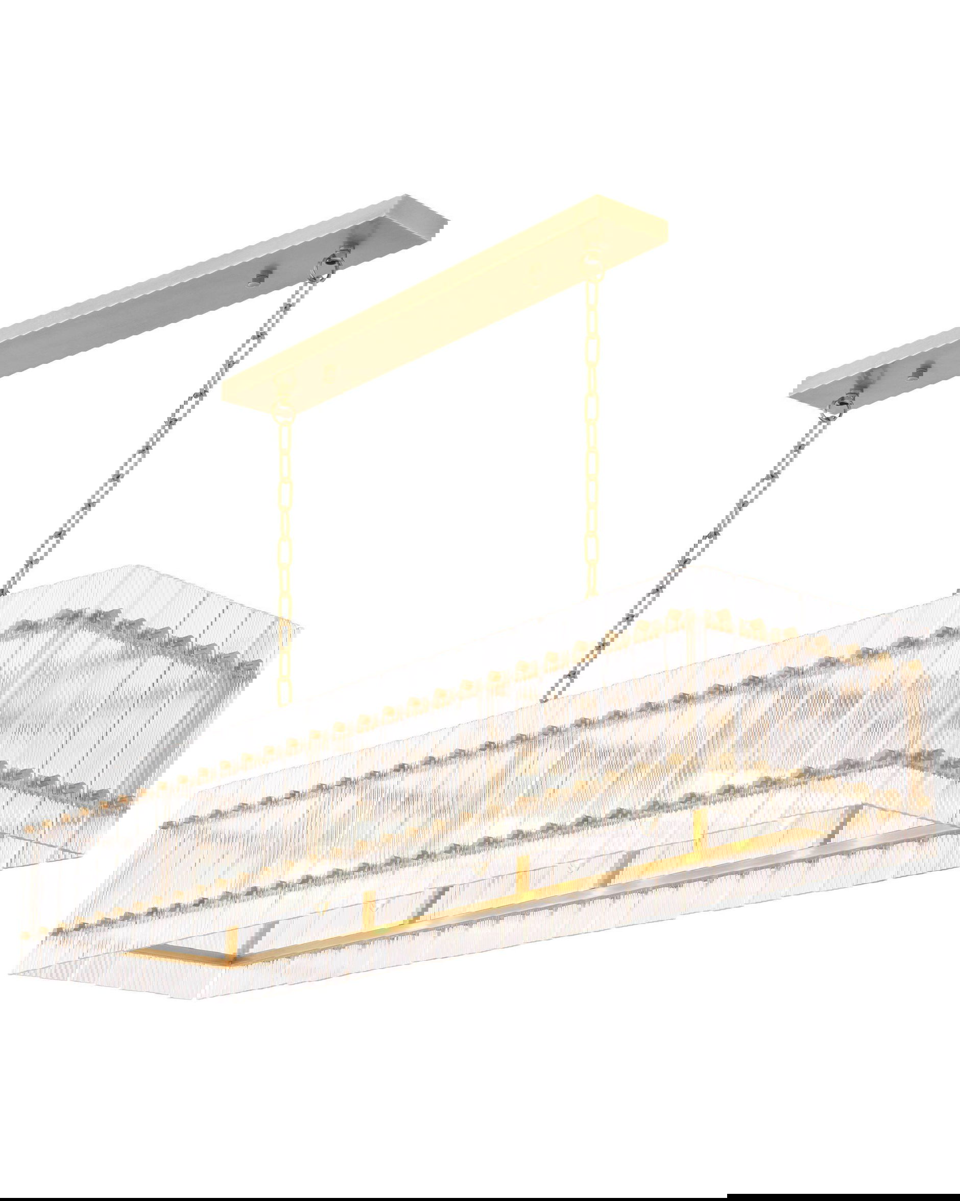 Ruby taklampa mässing