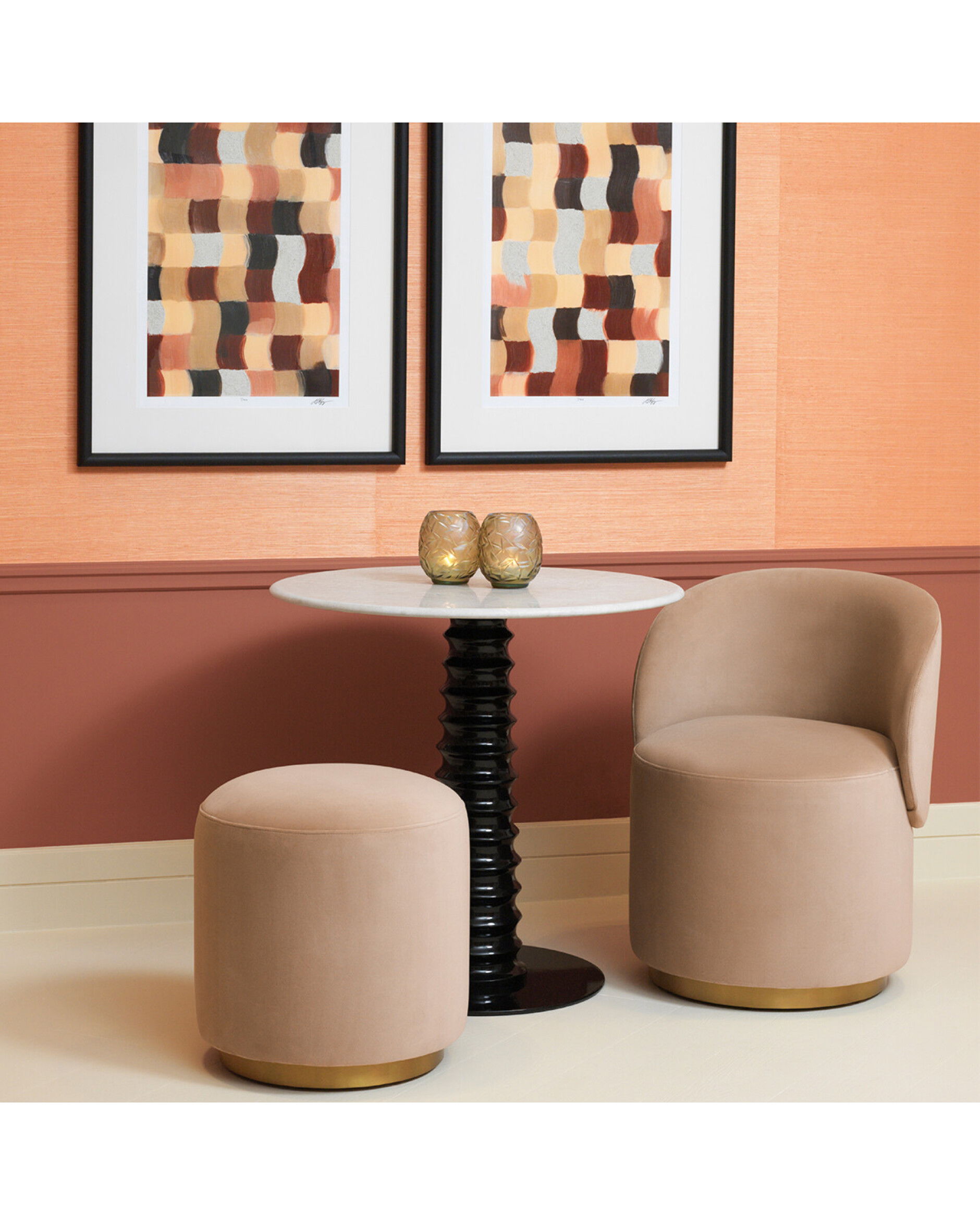 Hadleigh vaas champagne