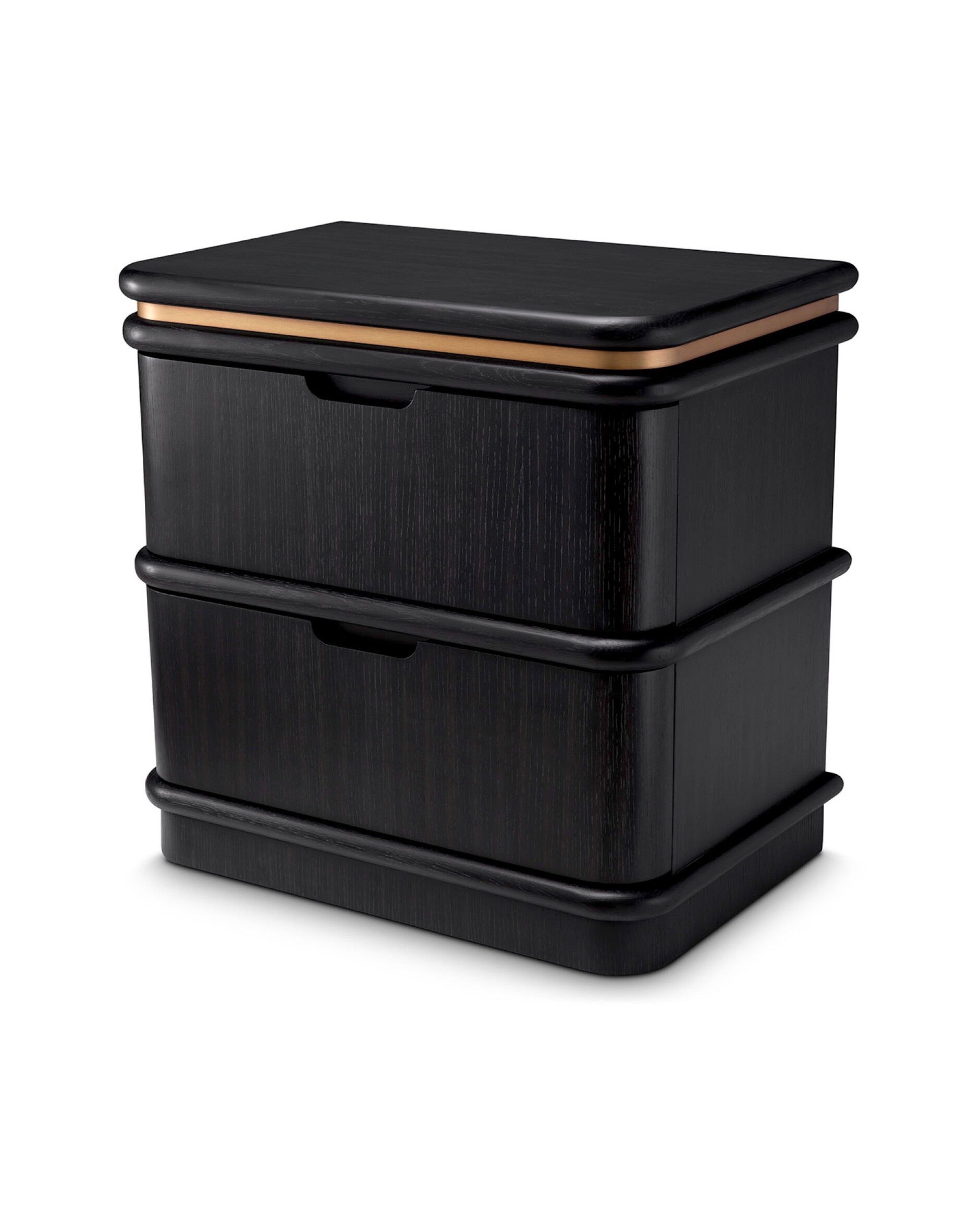 Costanzo Bedside Table Charcoal Grey