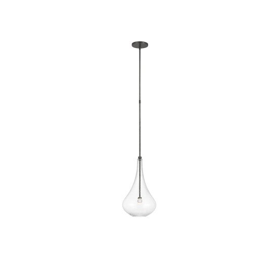 null - Lomme Pendant Soft Brass Small