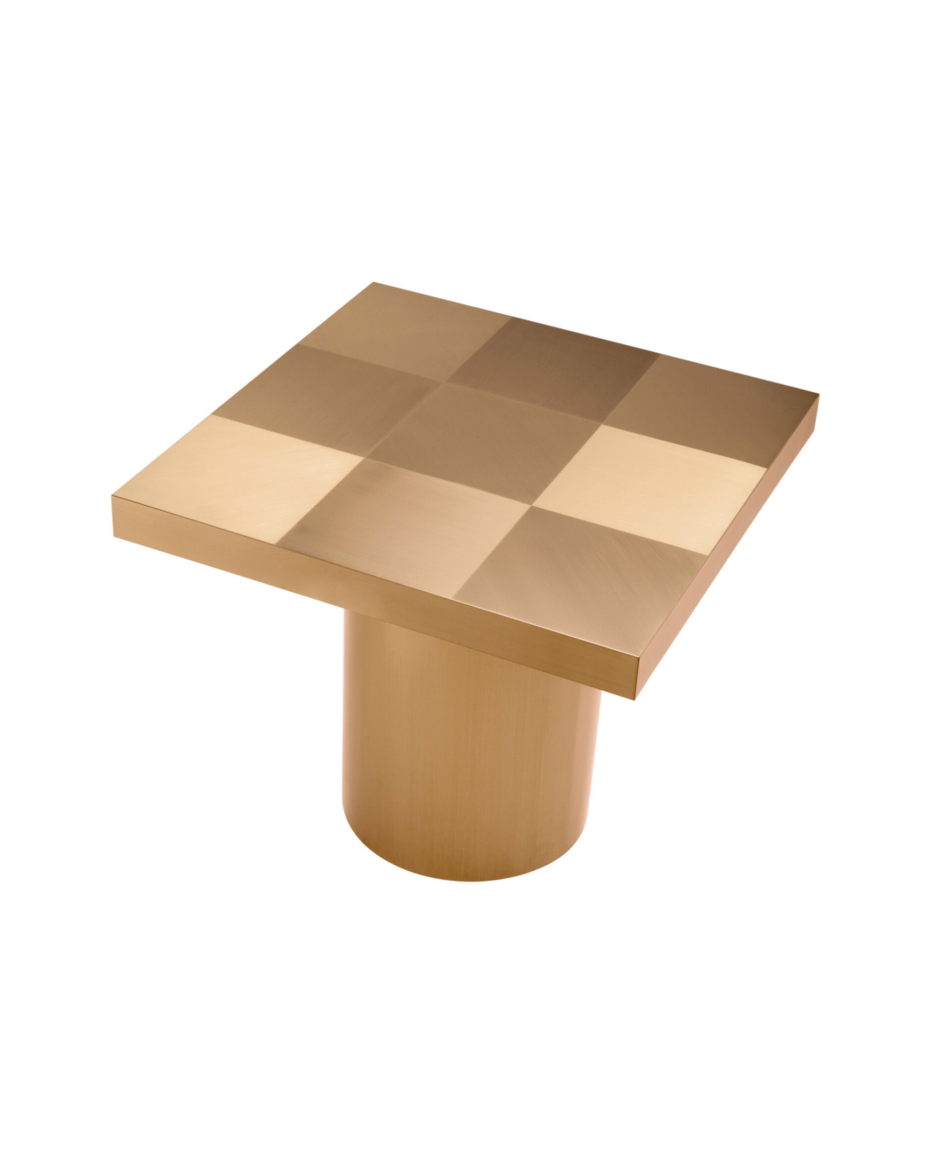 Laporte sidobord borstad mässing