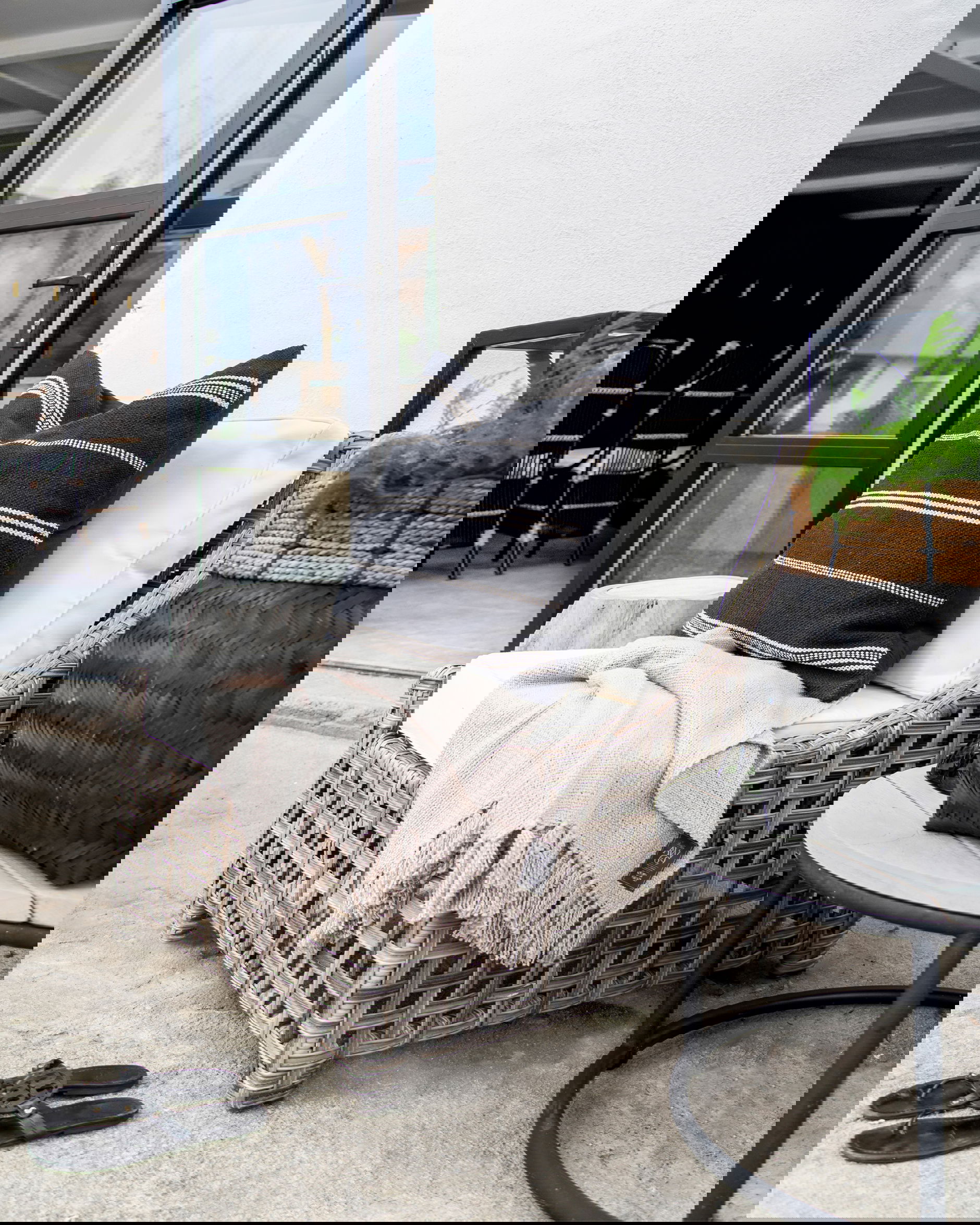 Key Largo fåtölj grå