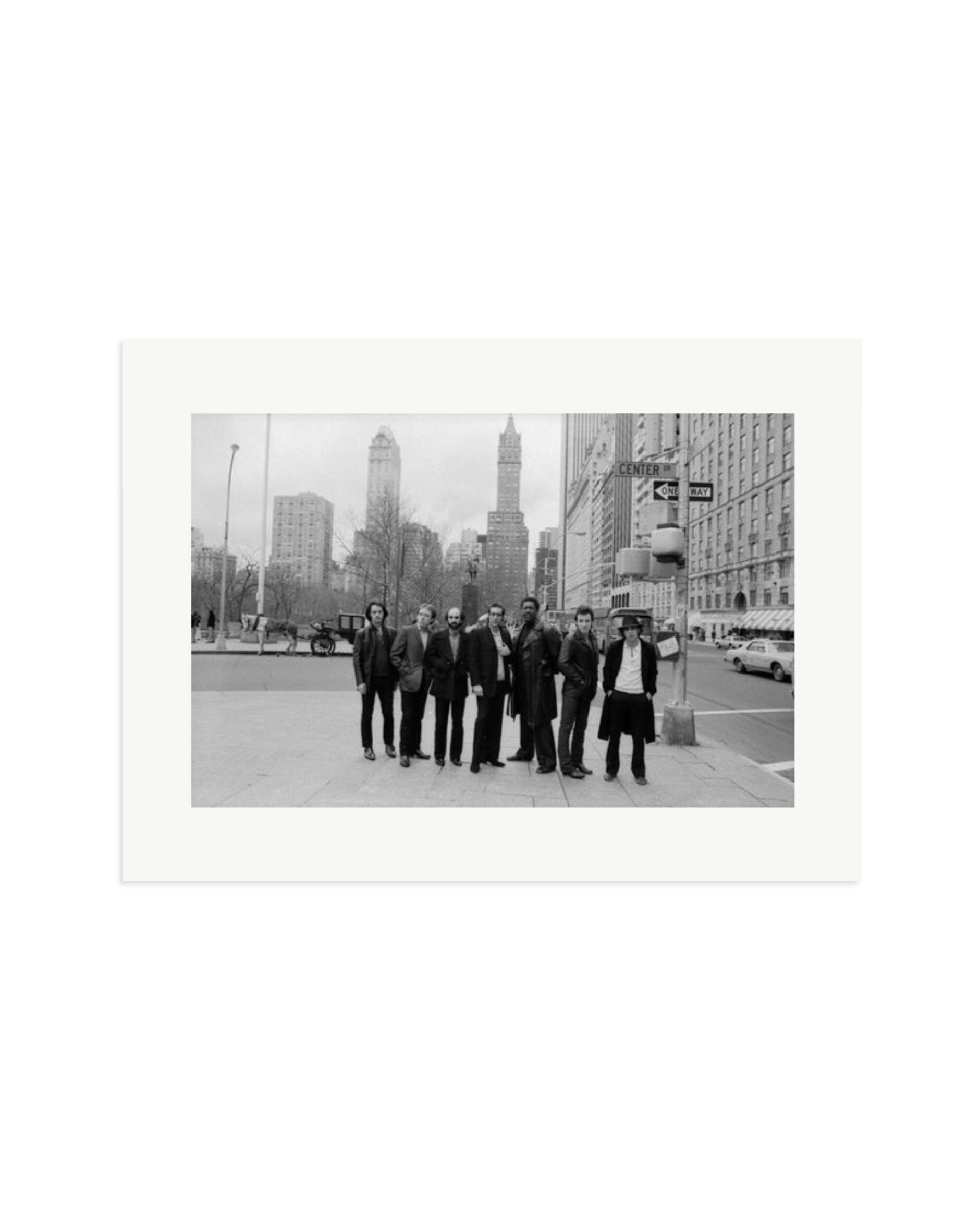 The E Street Band in NYC Print Only / XL