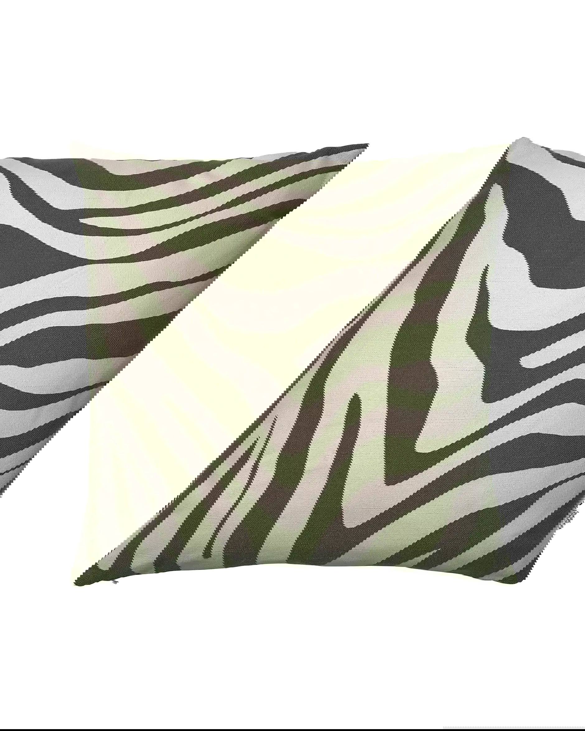 Savannah kuddfodral grön/off white