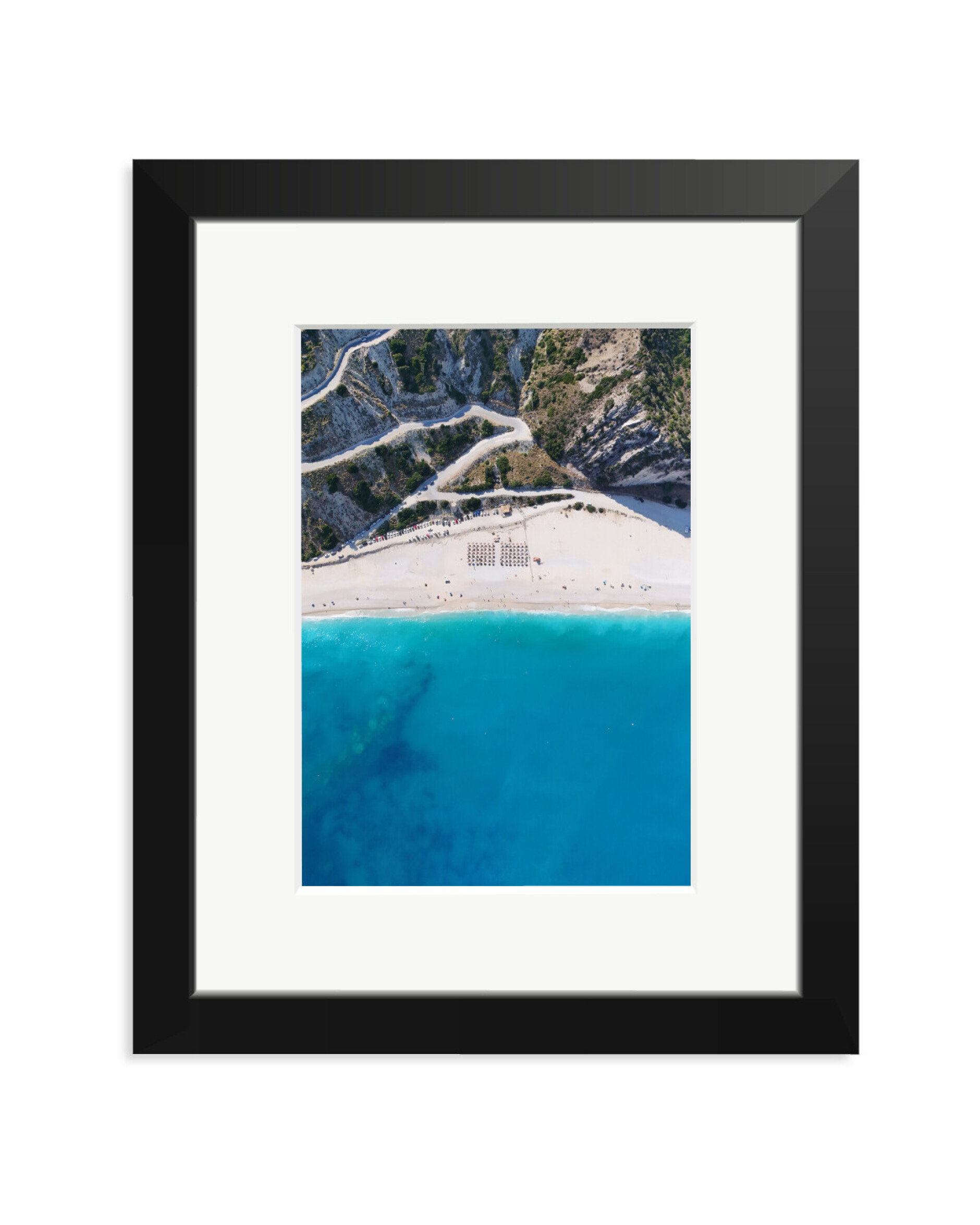 Myrtos Beach Black / Small