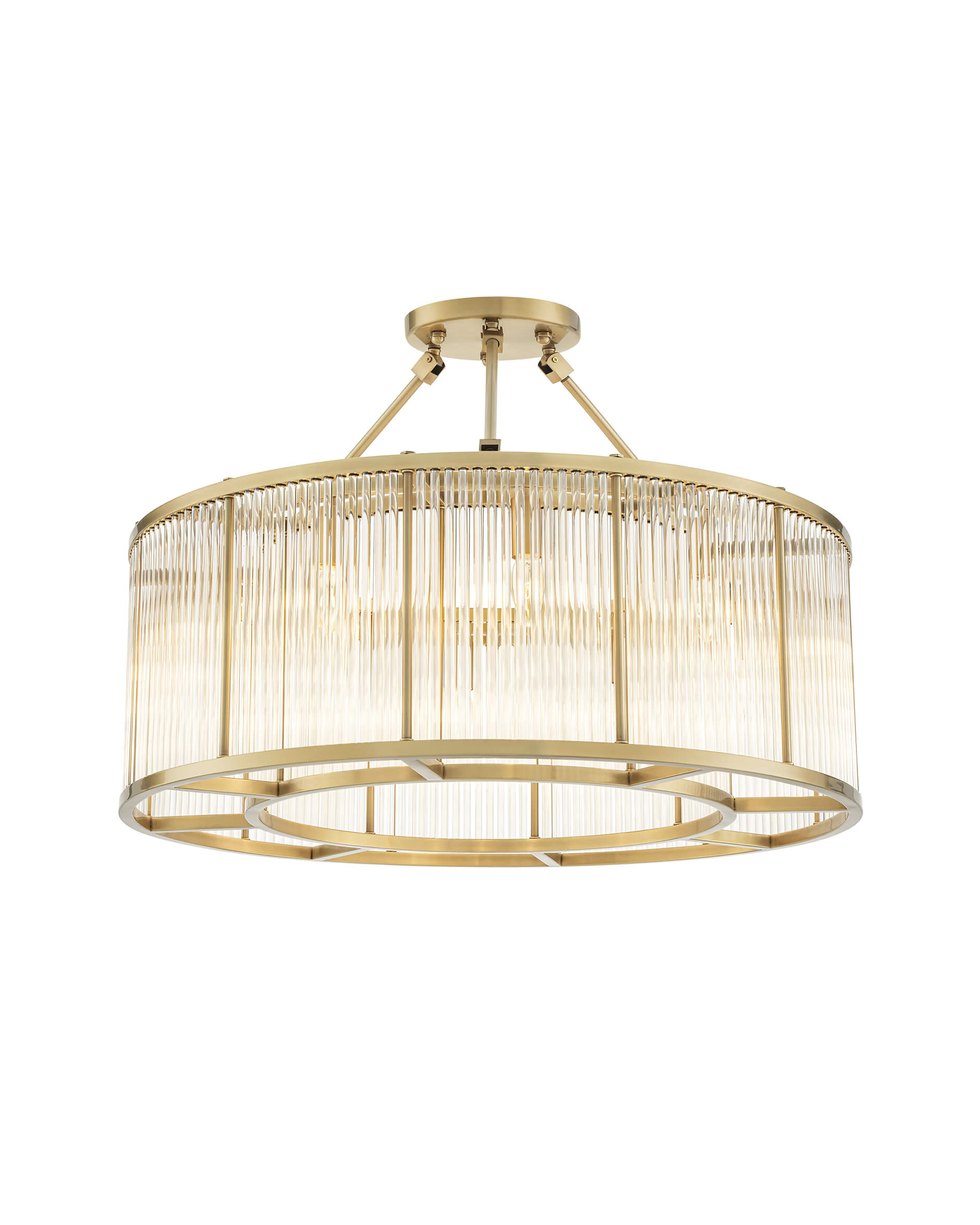 Bernardi takkrona antik mässing