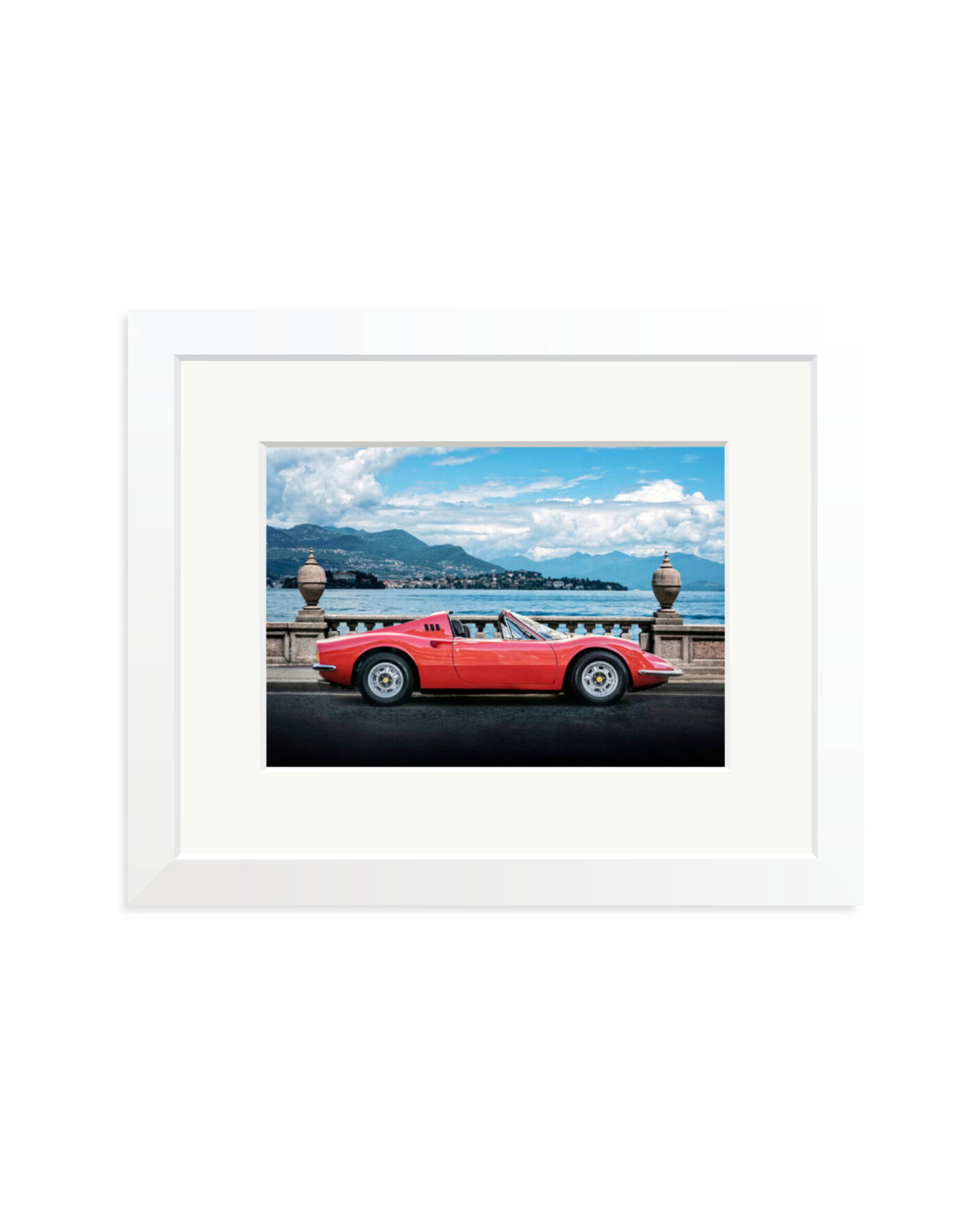 1972 Ferrari Dino White / Small