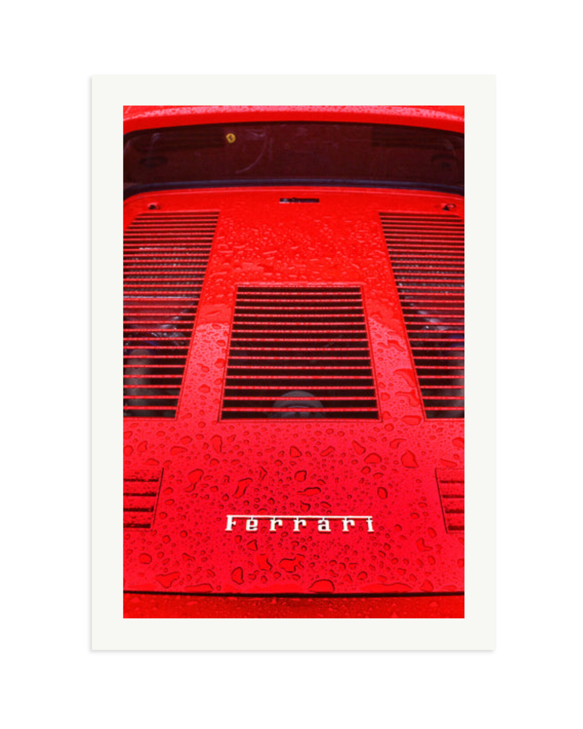 1984 Ferrari Print Only / XXL