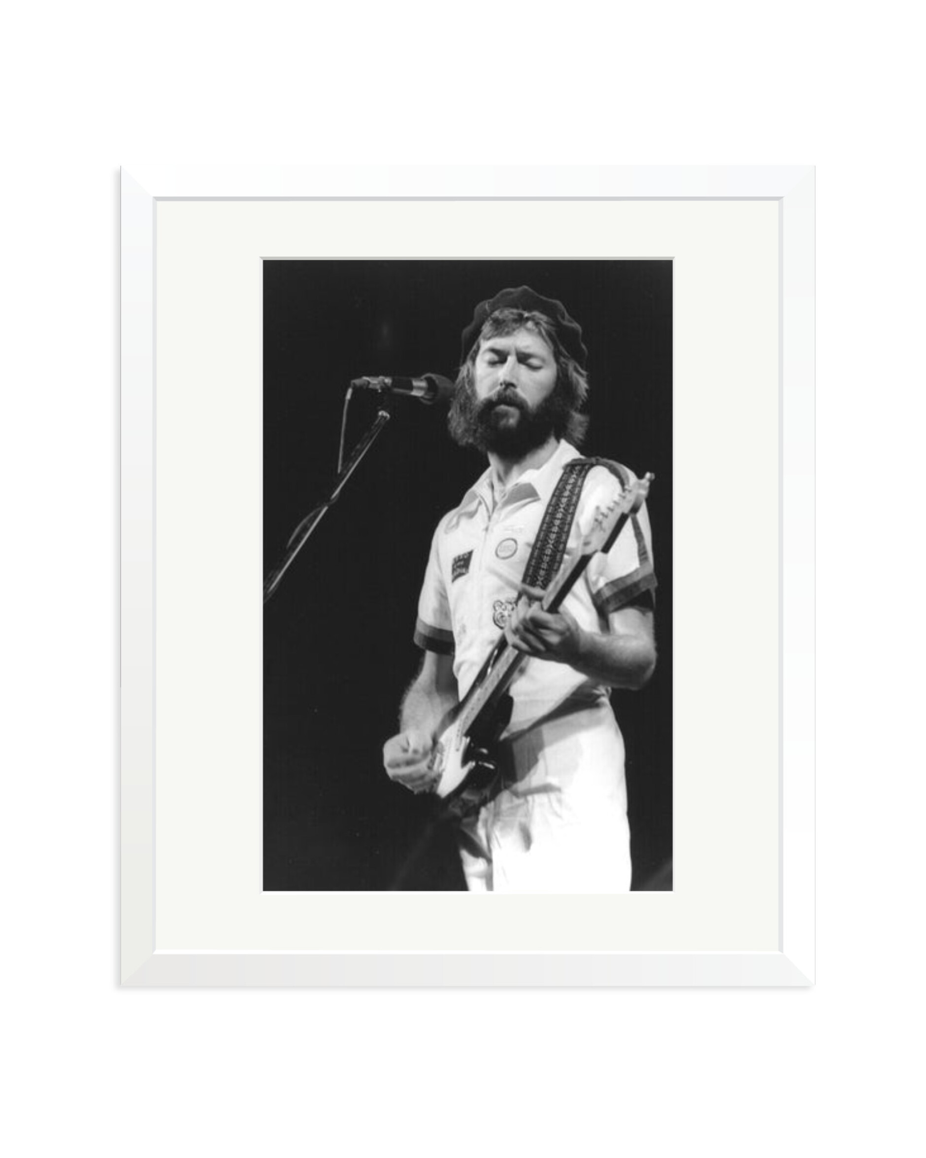 Eric Clapton 1975 White / Large