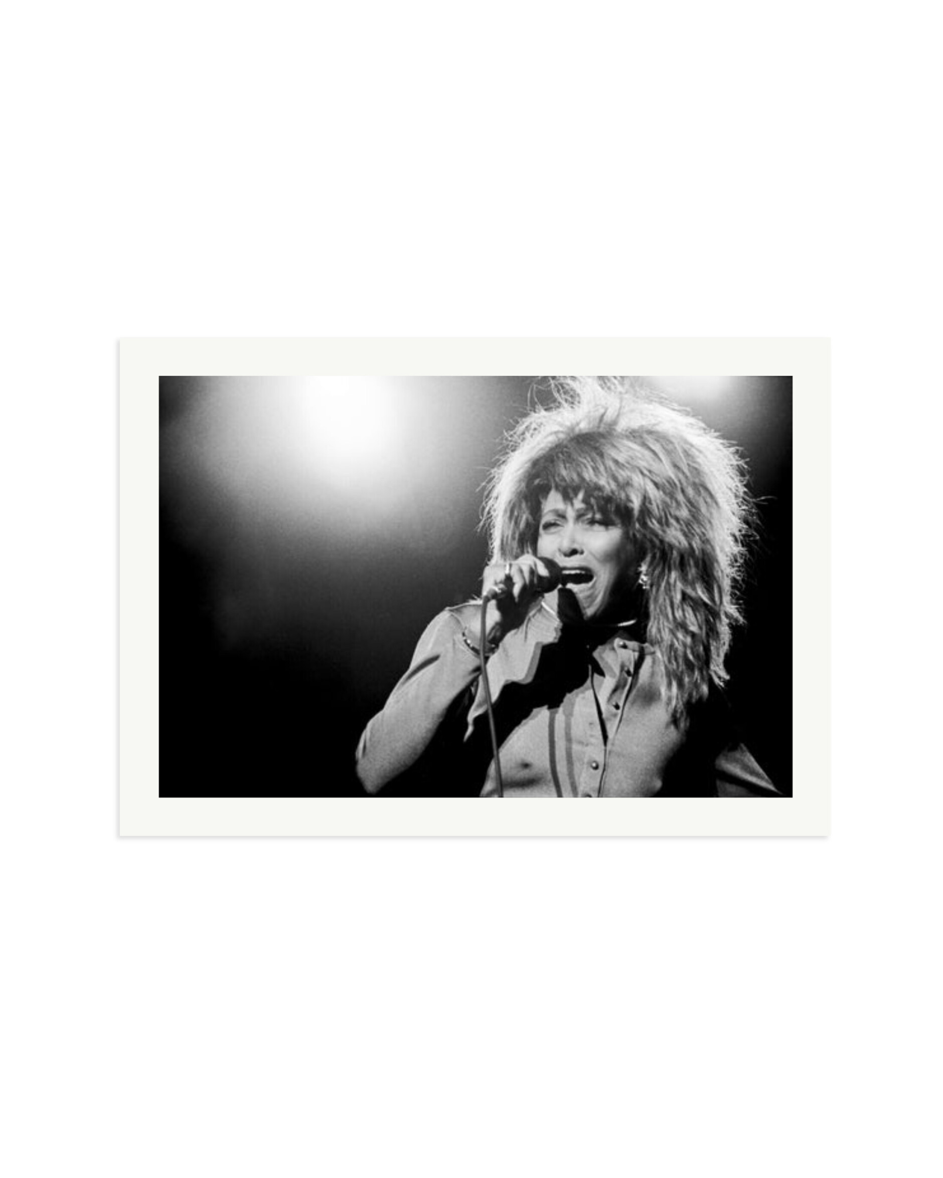 Tina Turner on stage in 1987 Print Only / XXL