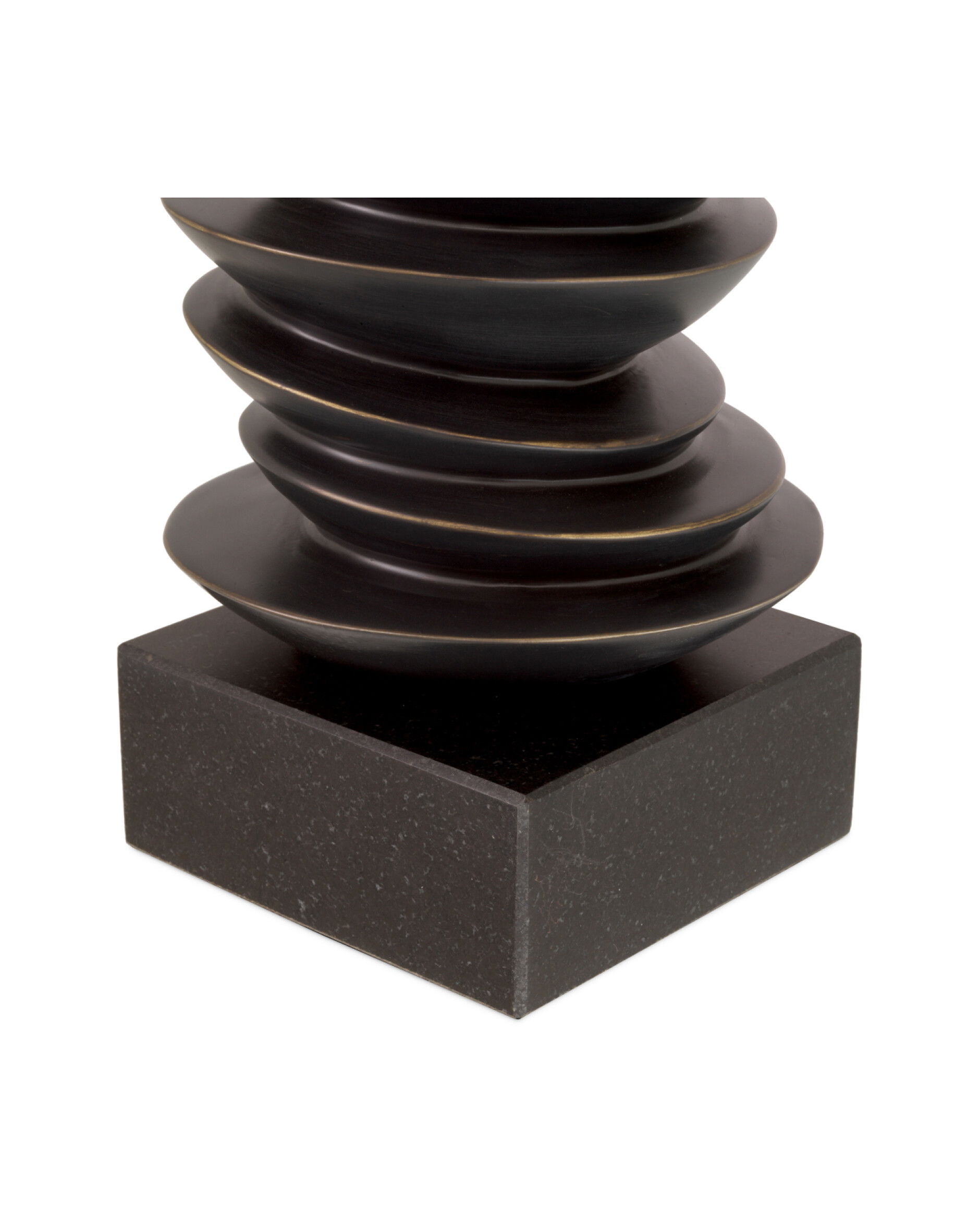 Lorieux bordslampa brons