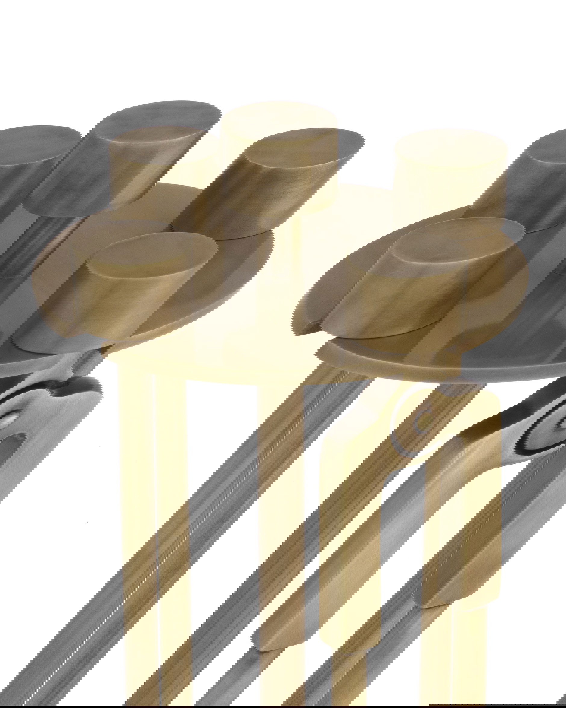 Lara eldställ vintage mässing