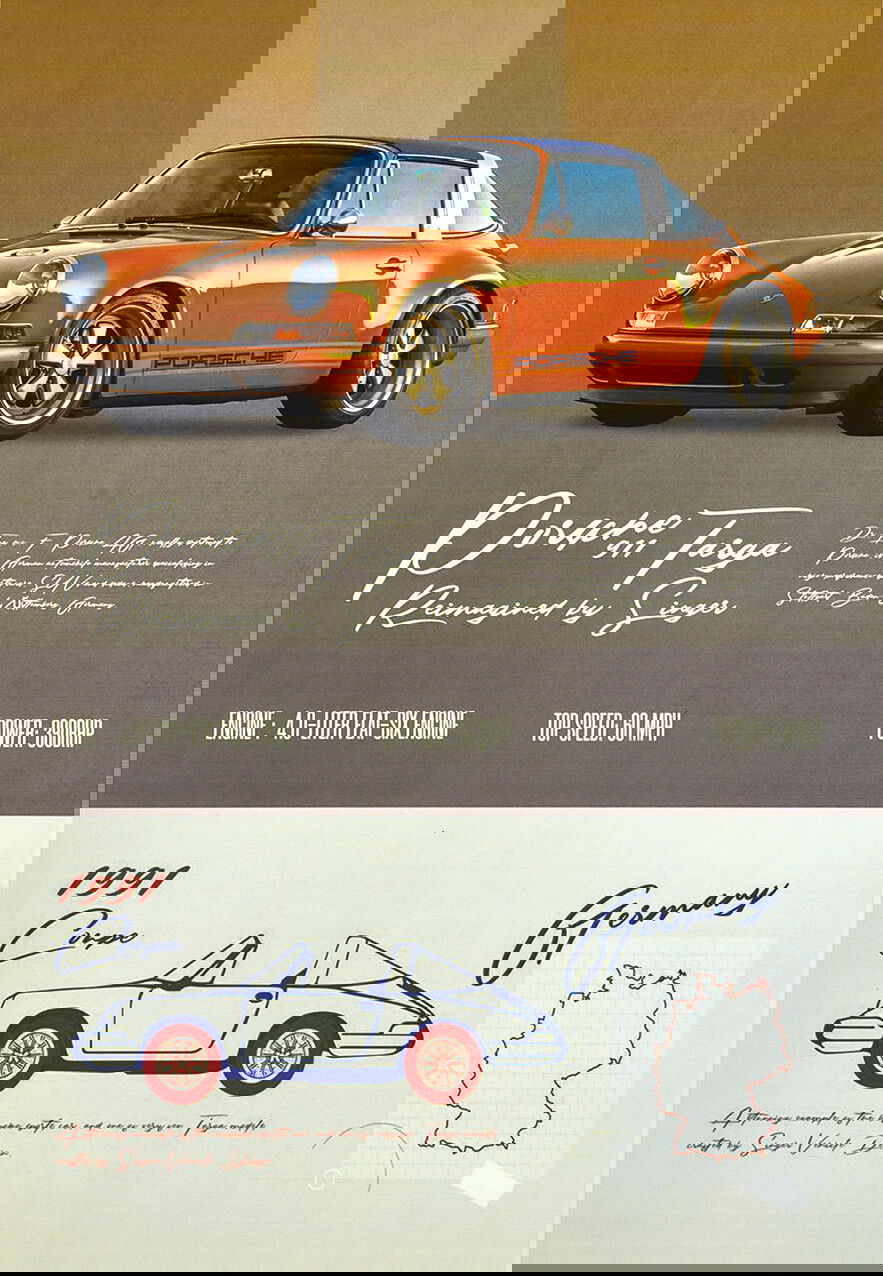 Porshe 911 Targa Red