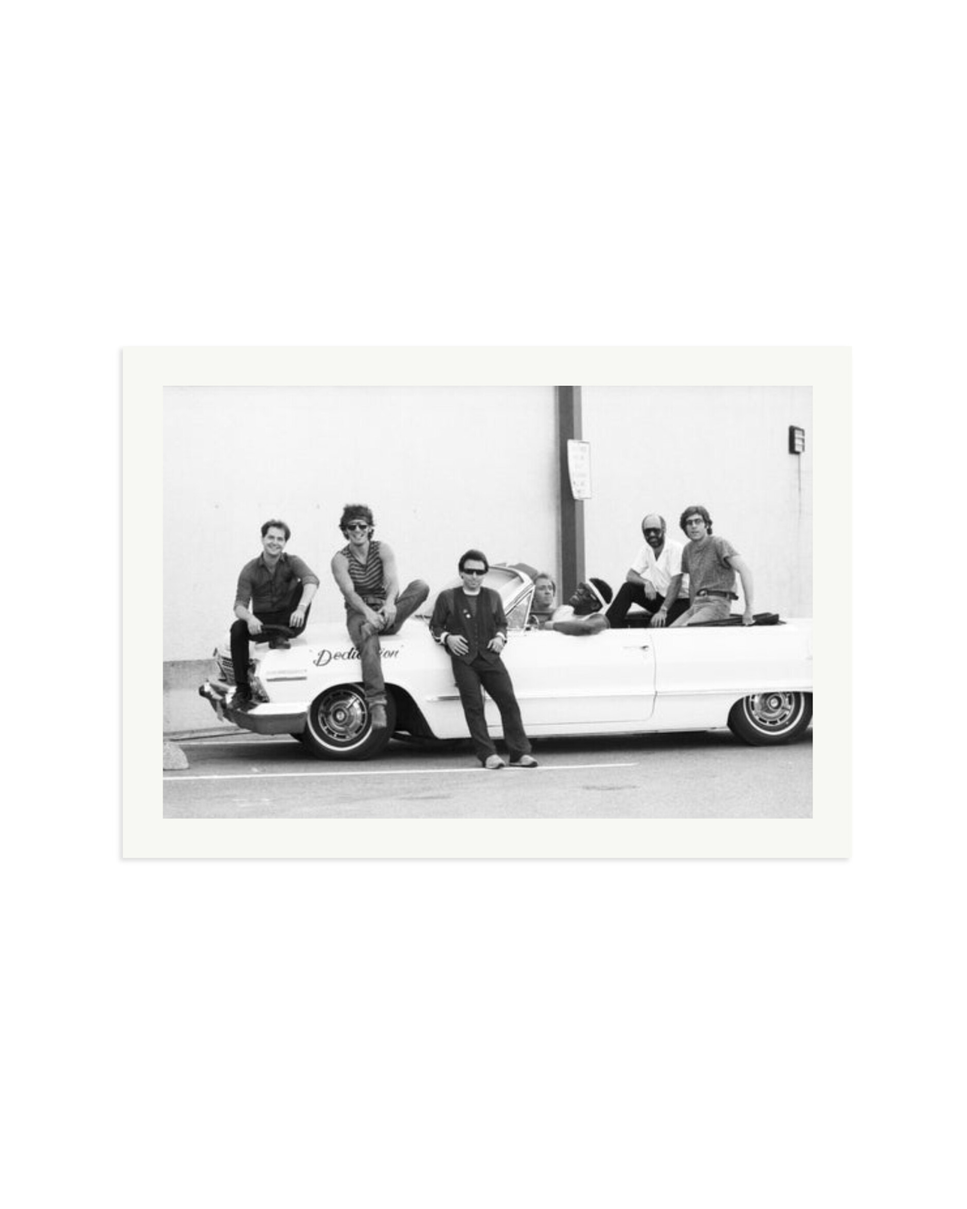 Bruce Springsteen & the E Street Band Print Only / XXL