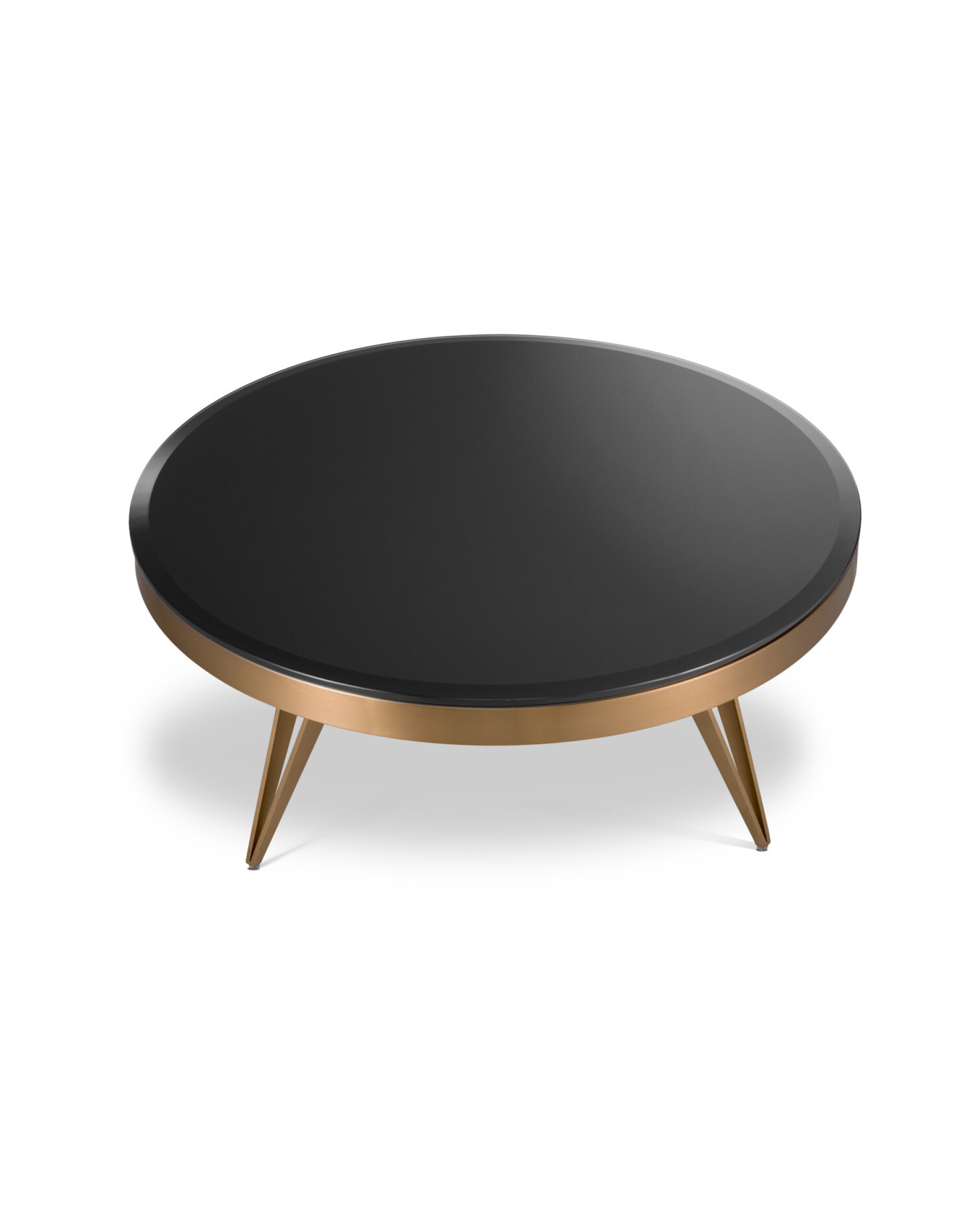 Rocco Coffee Table Brushed Brass