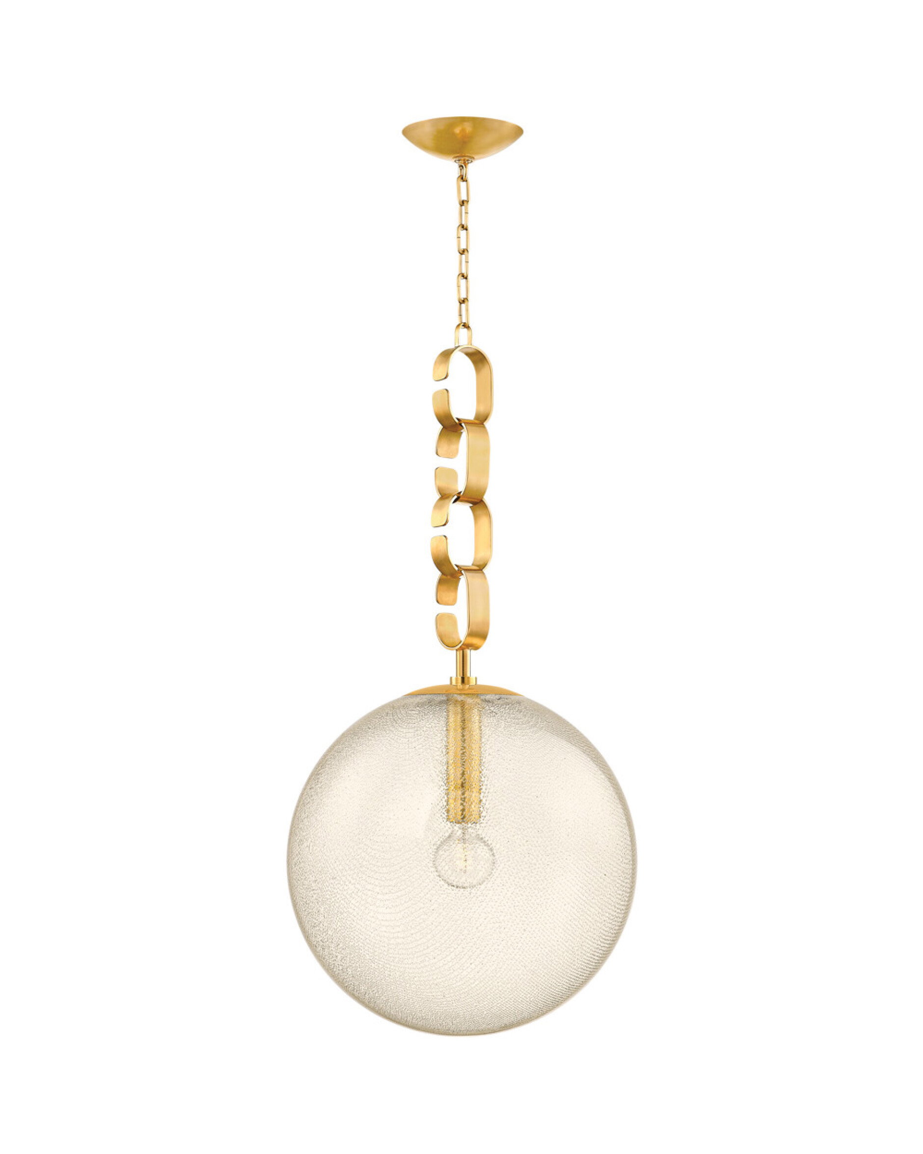 Nessa vintage loftlampe i messing