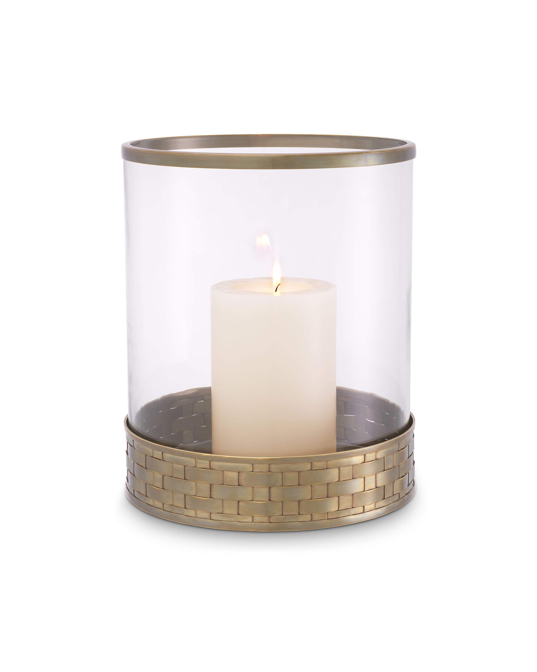 Lausanne lykta antik mässing