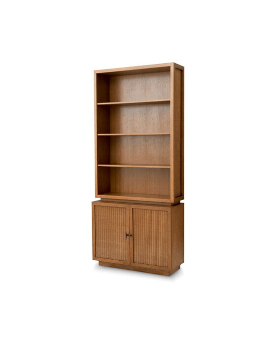 borchard bokhylla caramel oak