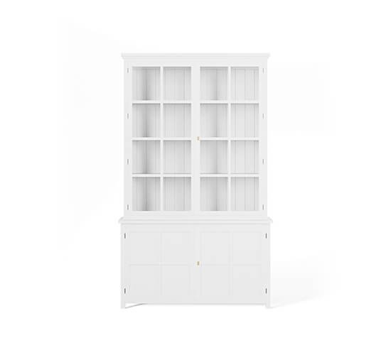 Rhode Island display cabinet Classic White