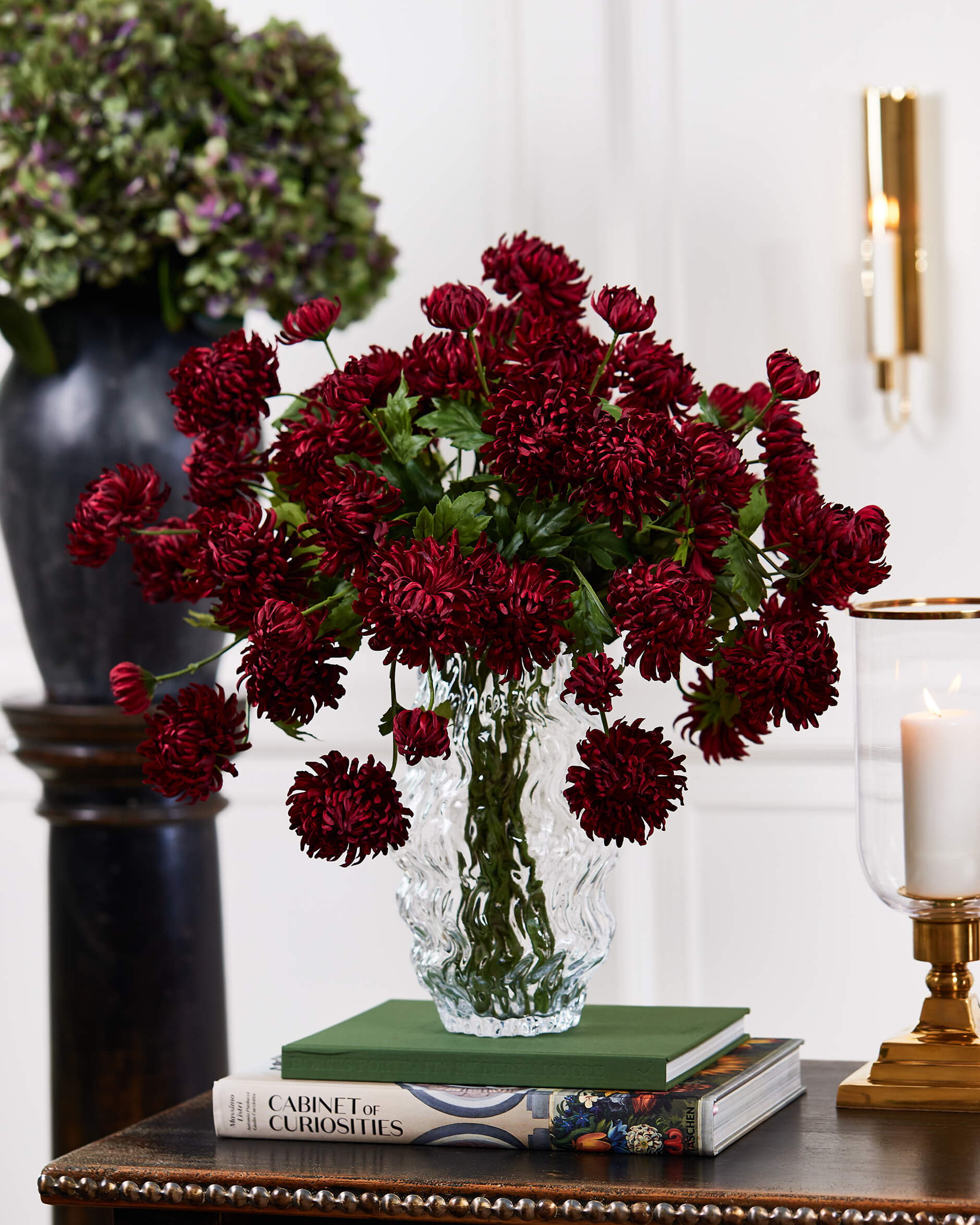 Krysantemum snittblomma röd