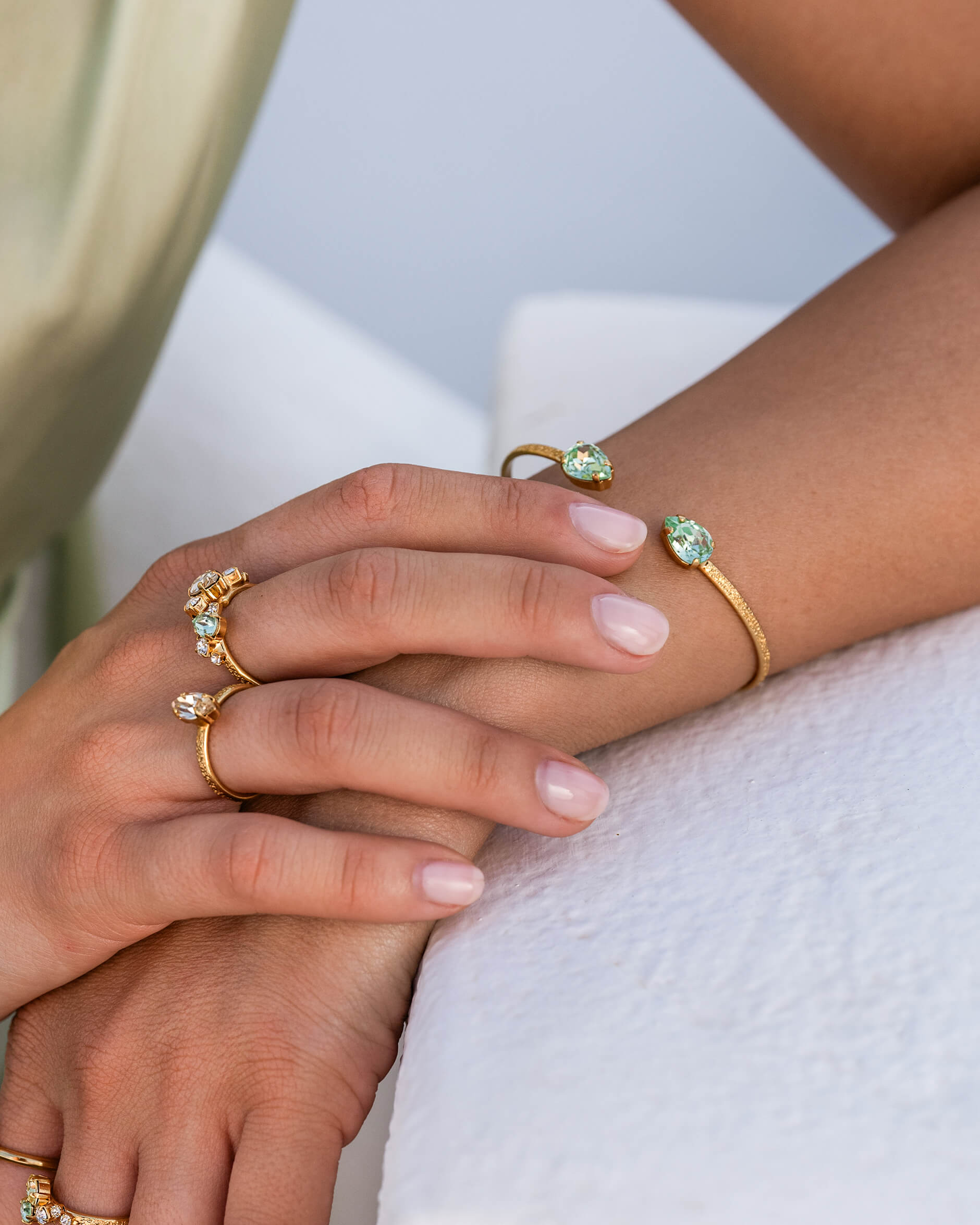 Petite Drop Bracelet Chrysolite