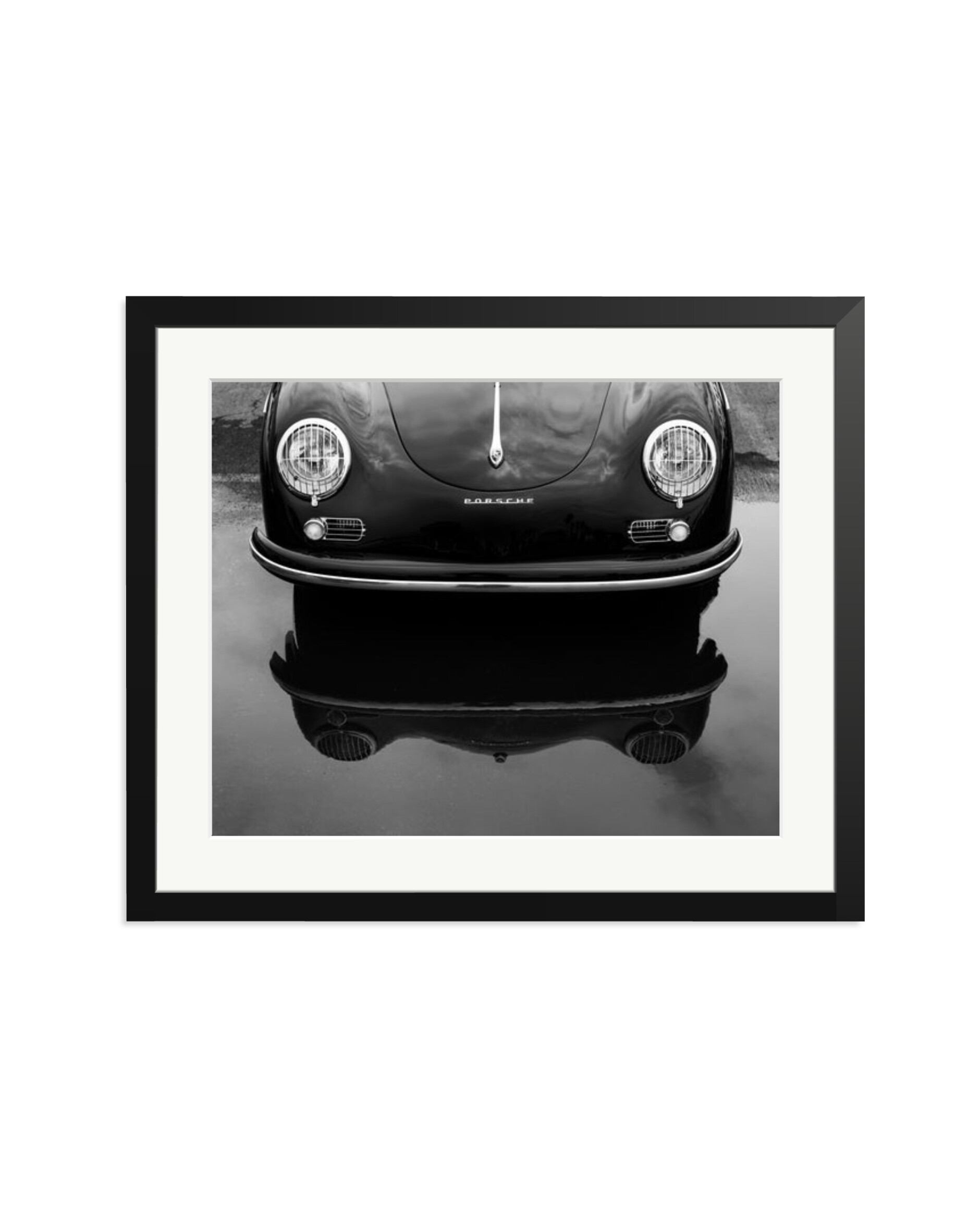 Porsche 356 Nose Black / Large