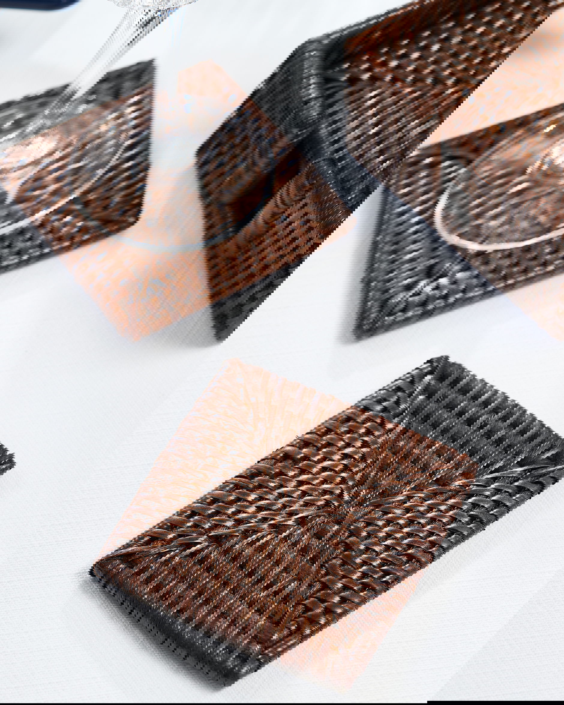 Cognac glasunderlägg rotting