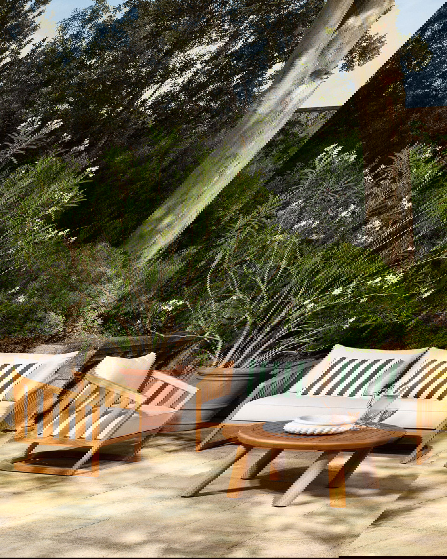 Aruba Sofa naturbelassenes Teak