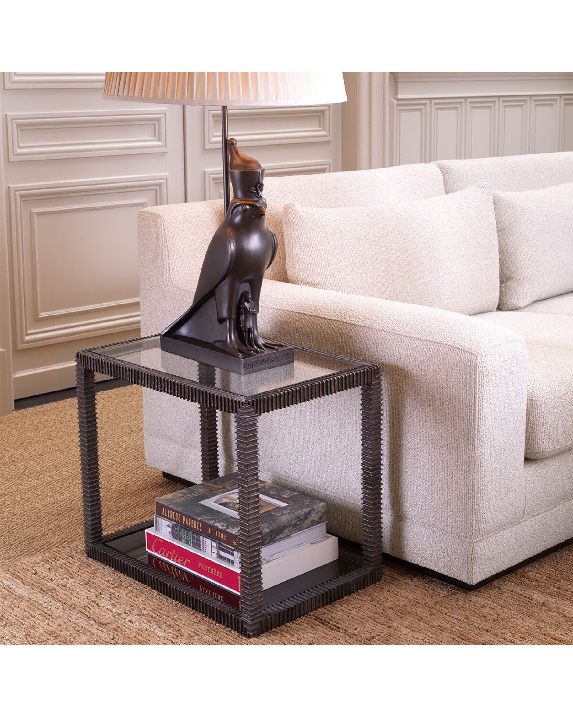 Bethesda sivupöytä pronssi