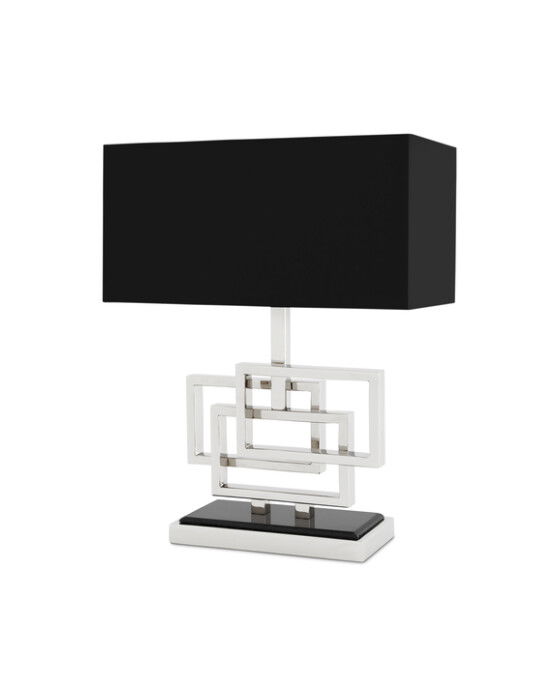 Windolf bordslampa nickel