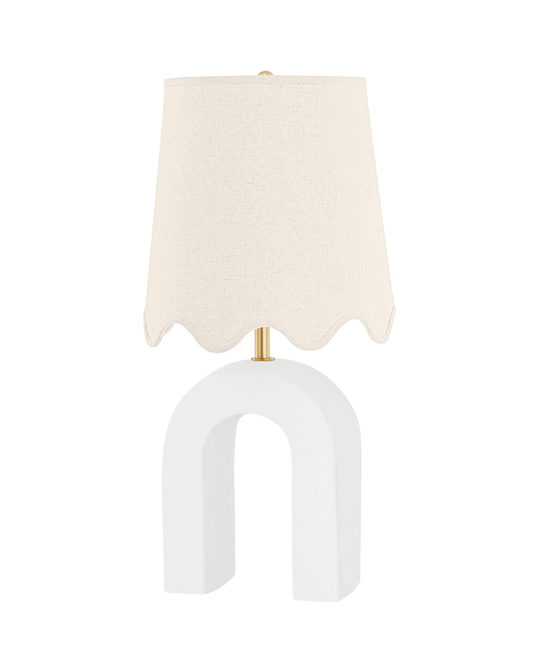 Roshani bordlampe antikk messing
